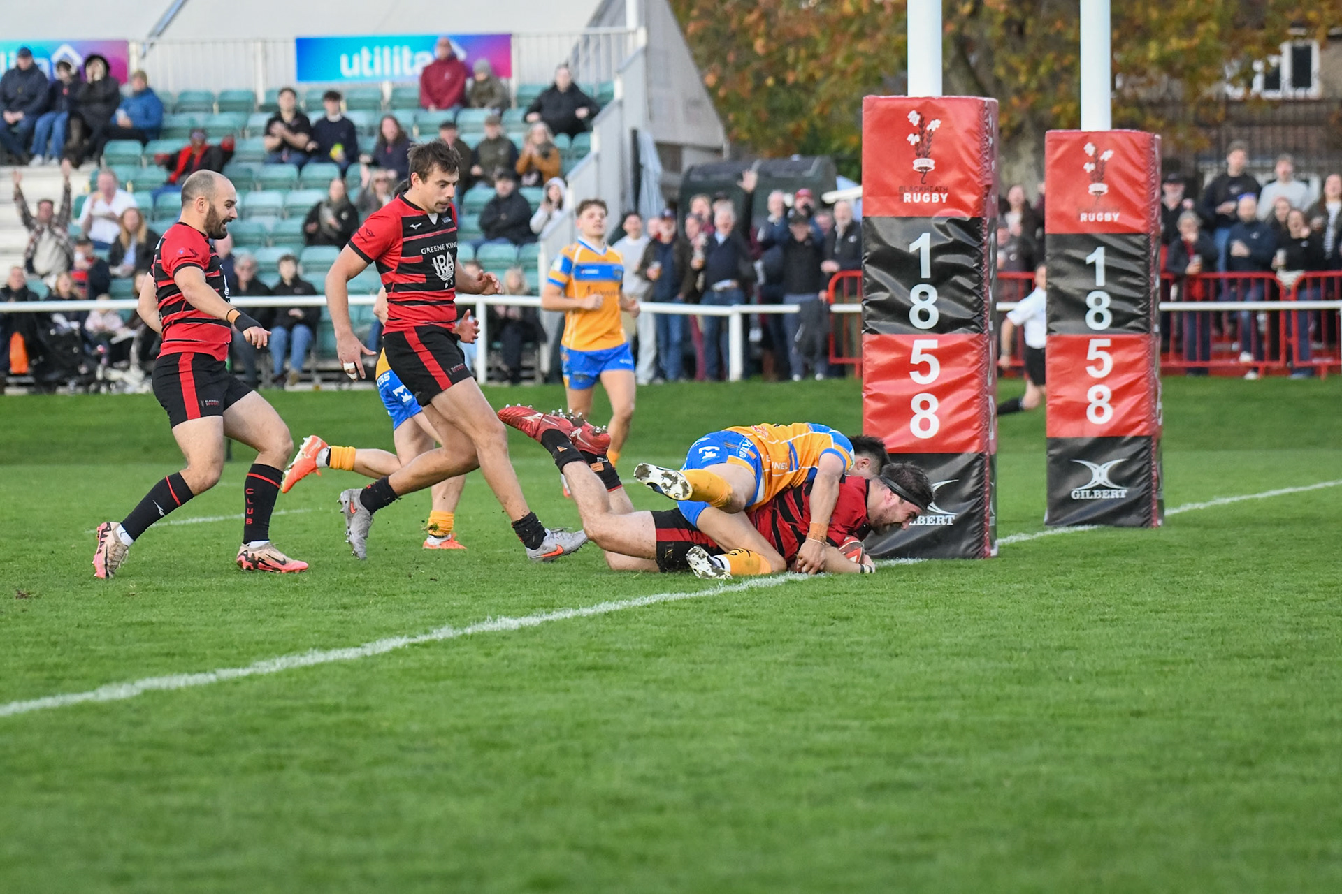 Images from the National League 1 match between Blackheath RFC v Plymouth Albion RFC at The Utilita , London on 08/11/2025