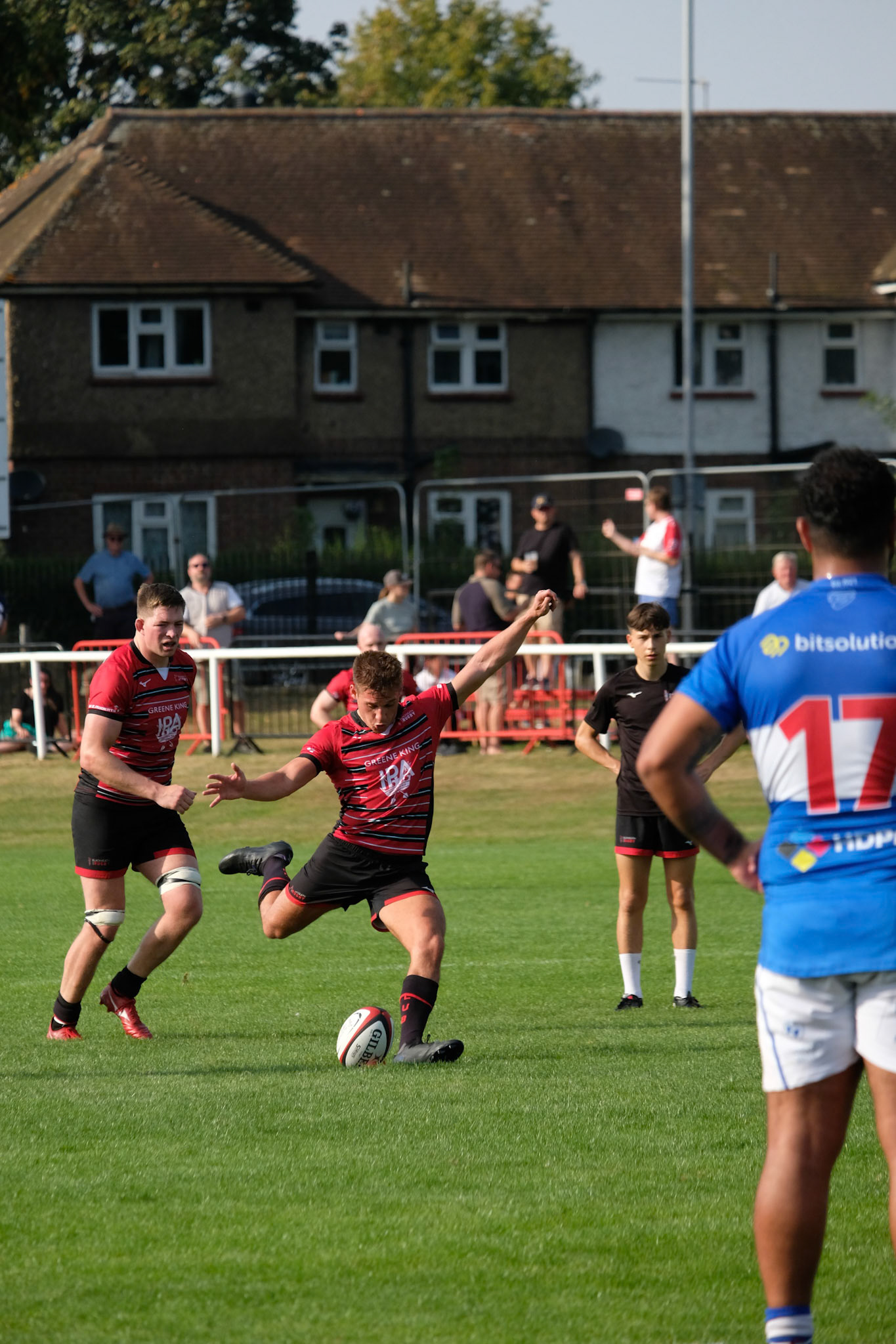 Images from the National League 1 match between Blackheath RFC v Bishops Stortford RFC at The Utilita , London on 09/09/2023