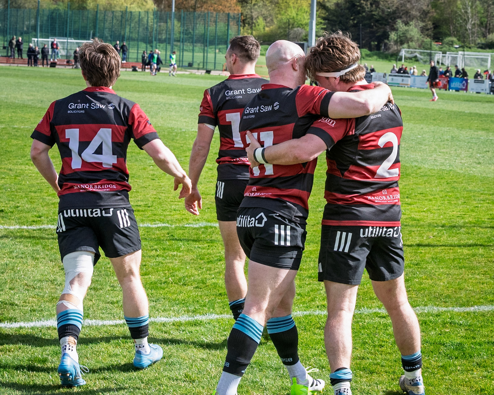 Images from the National League 1 match between Blackheath RFC v Sale RFC at The Utilita , London on 11/04/2026