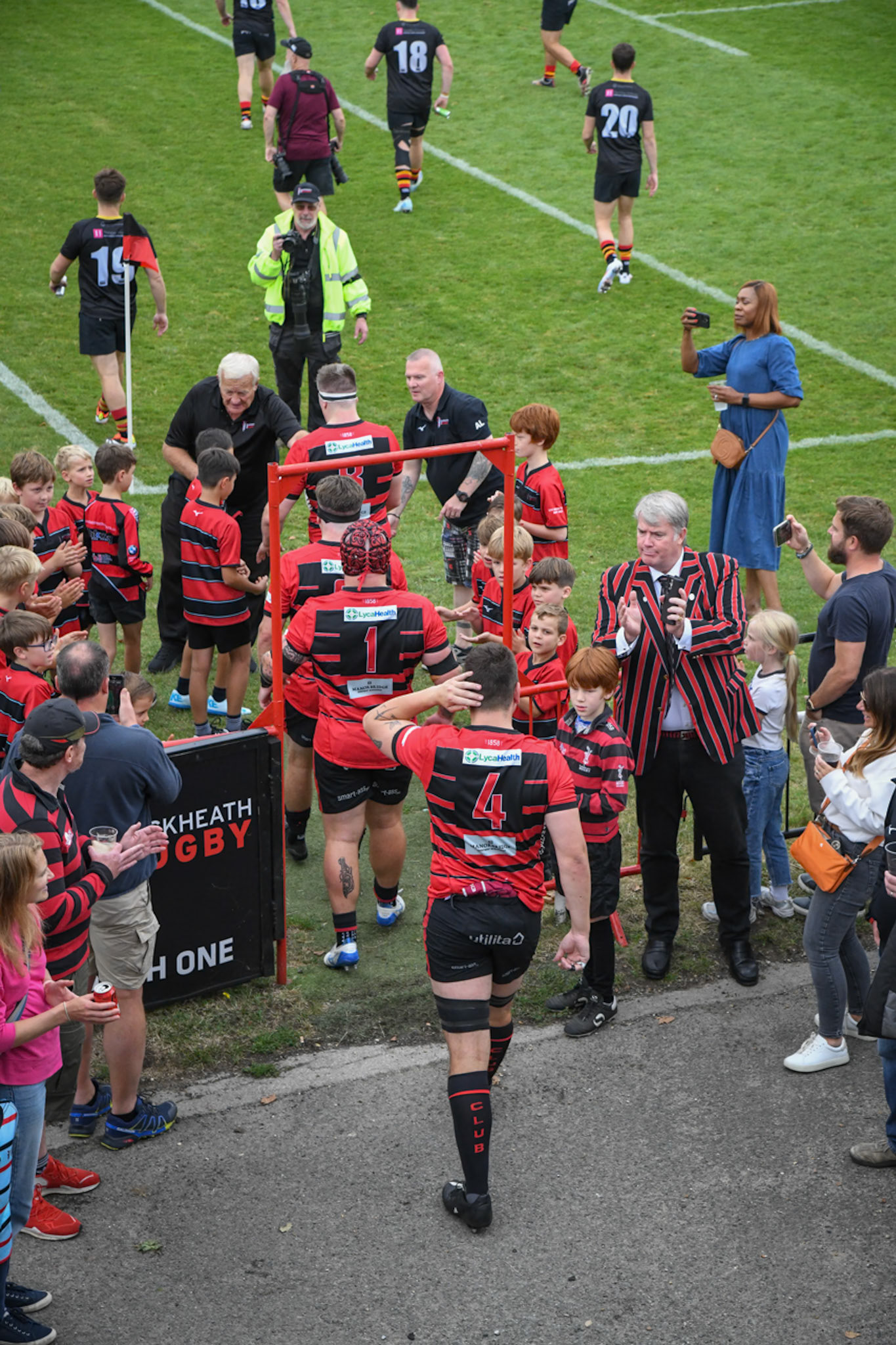 Images from the National League 1 match between Blackheath RFC v Richmond RFC at The Utilita , London on 07/09/2024