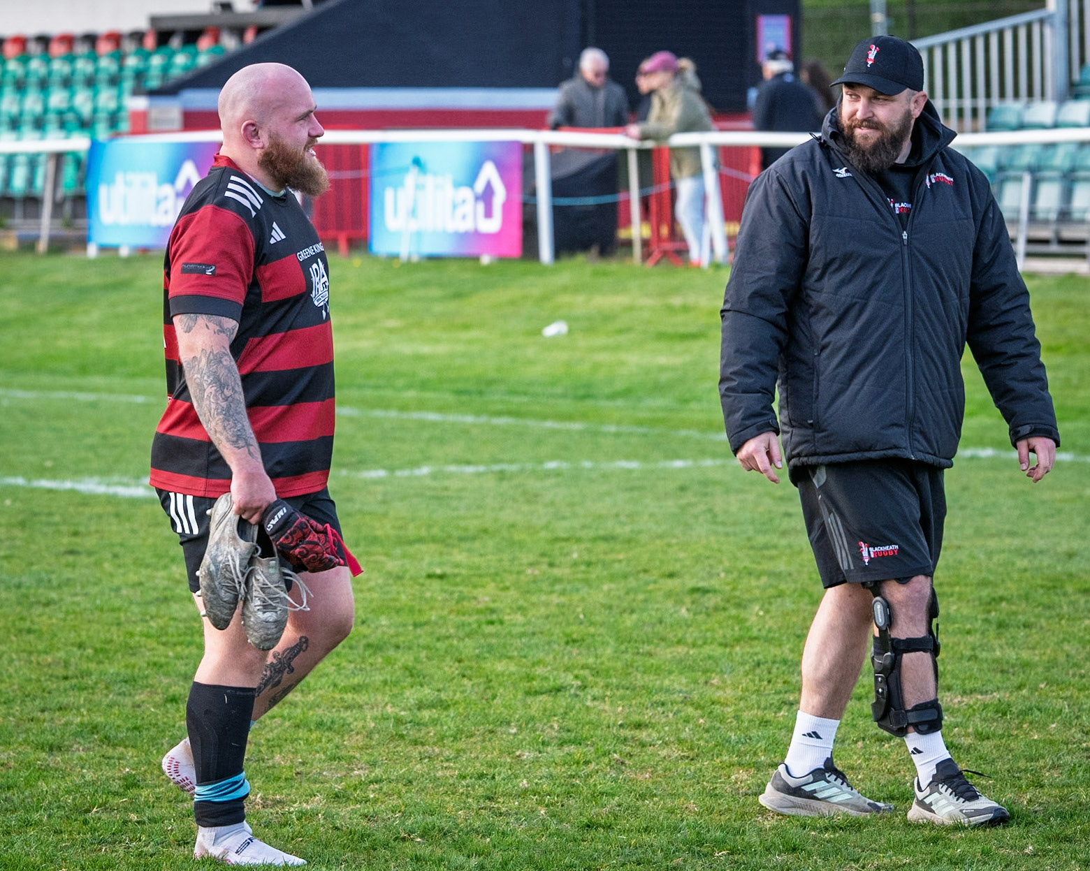 Images from the National League 1 match between Blackheath RFC v Sale RFC at The Utilita , London on 11/04/2026