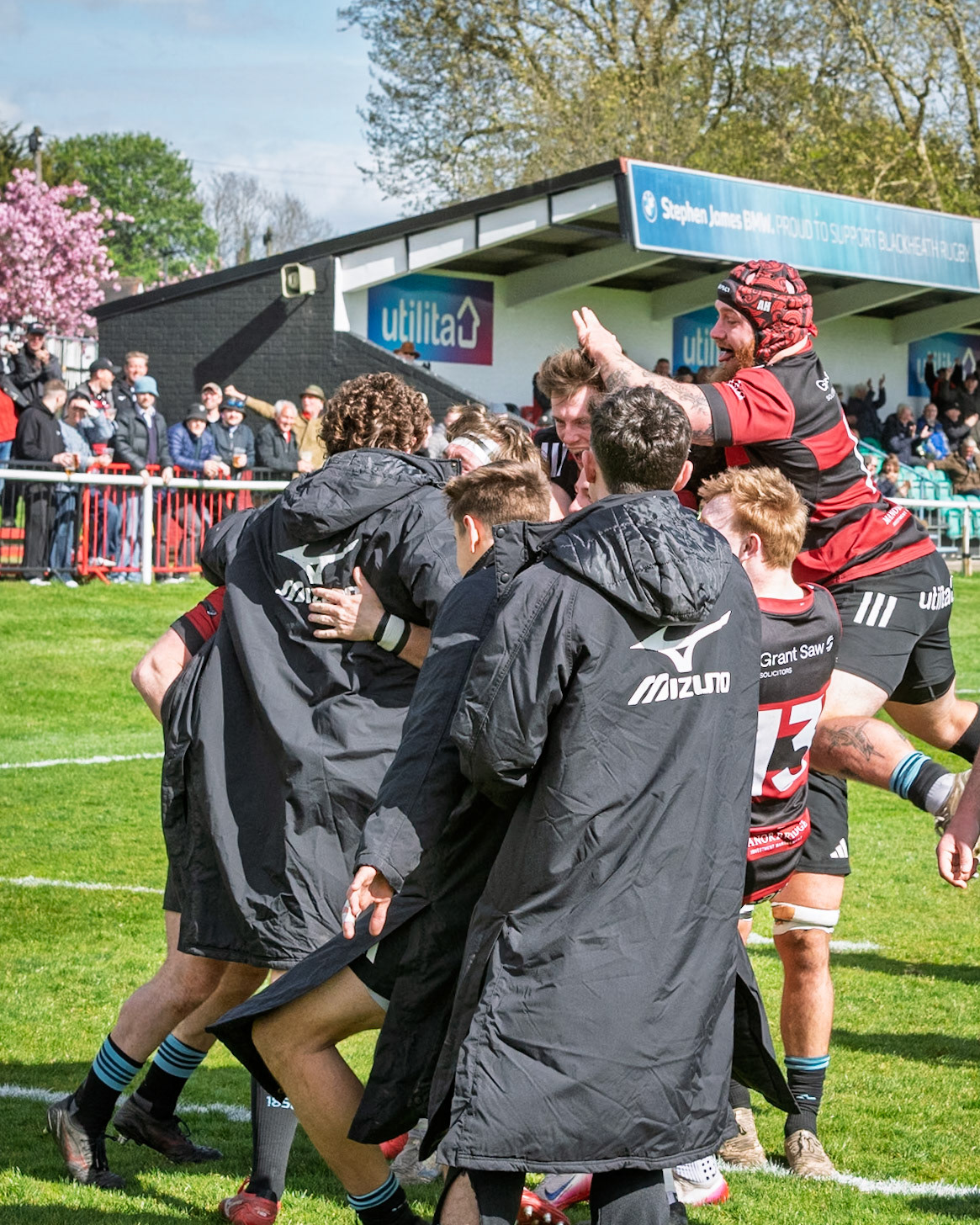 Images from the National League 1 match between Blackheath RFC v Sale RFC at The Utilita , London on 11/04/2026