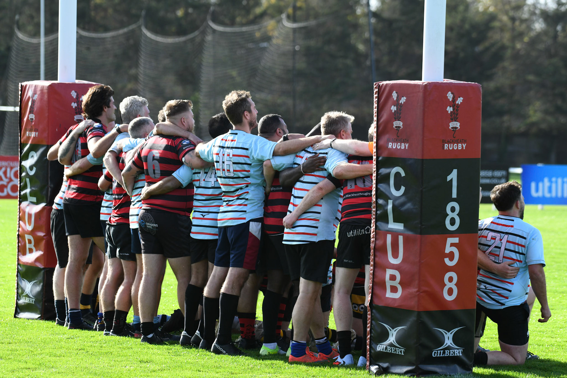 Images from the charity rugby match between TRN Partners v Members at The Utilita , London on 01/11/2025