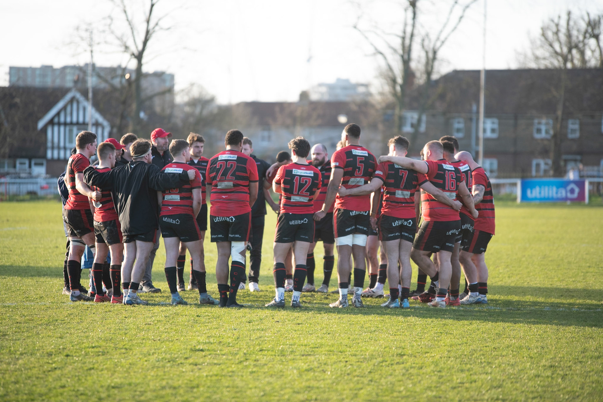 Images from the National League 1 match between Blackheath RFC v Sedgeley Park RFC at Kidbrooke Lane, Eltham Park, Well Hall, Royal Borough of Greenwich, London, Greater London, England, SE9 6TD, United Kingdom , London on 01/03/2025