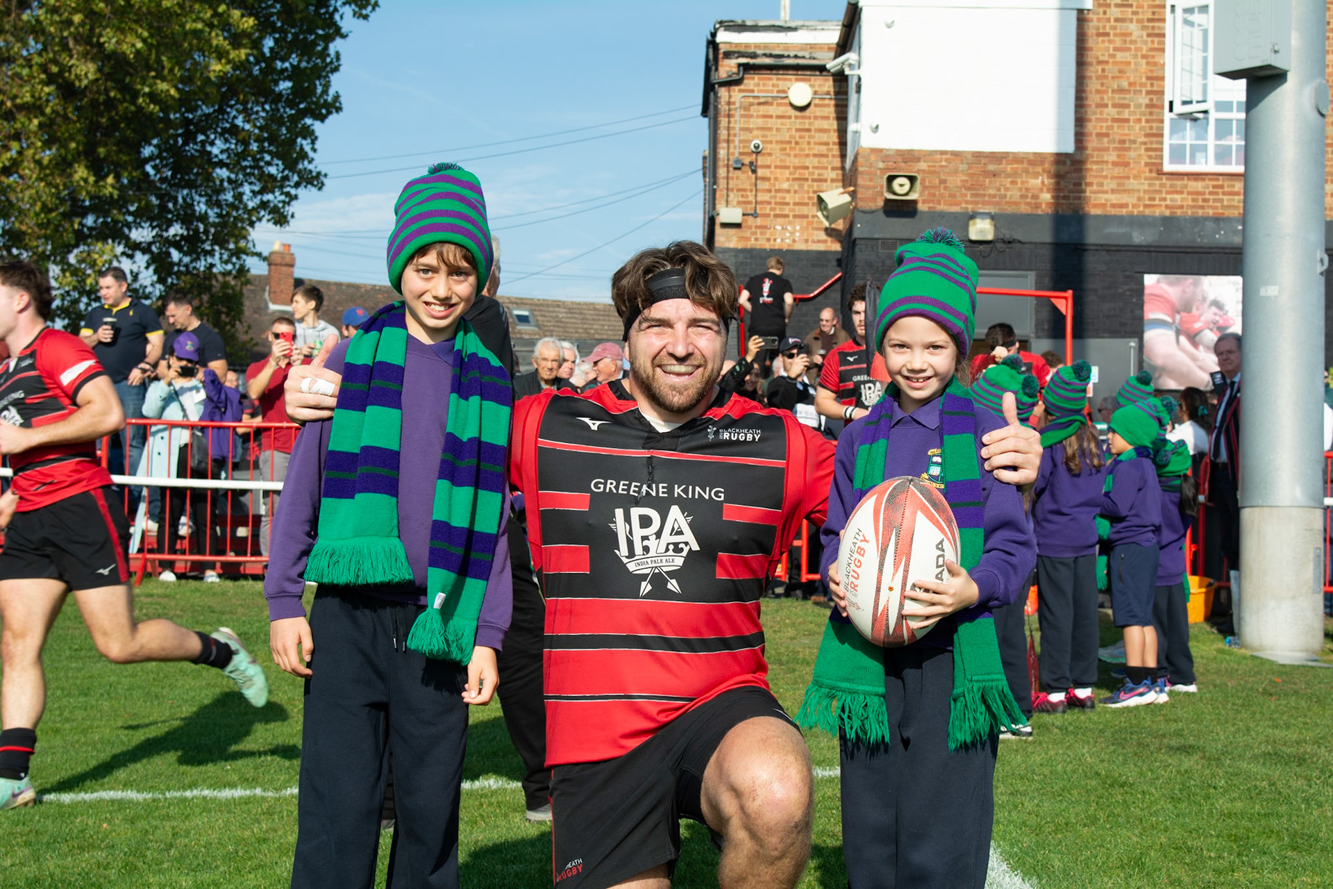 Images from Blackheath RFC v Tonbridge Juddians RFC at The Utilita Stadium on 11/10/2025