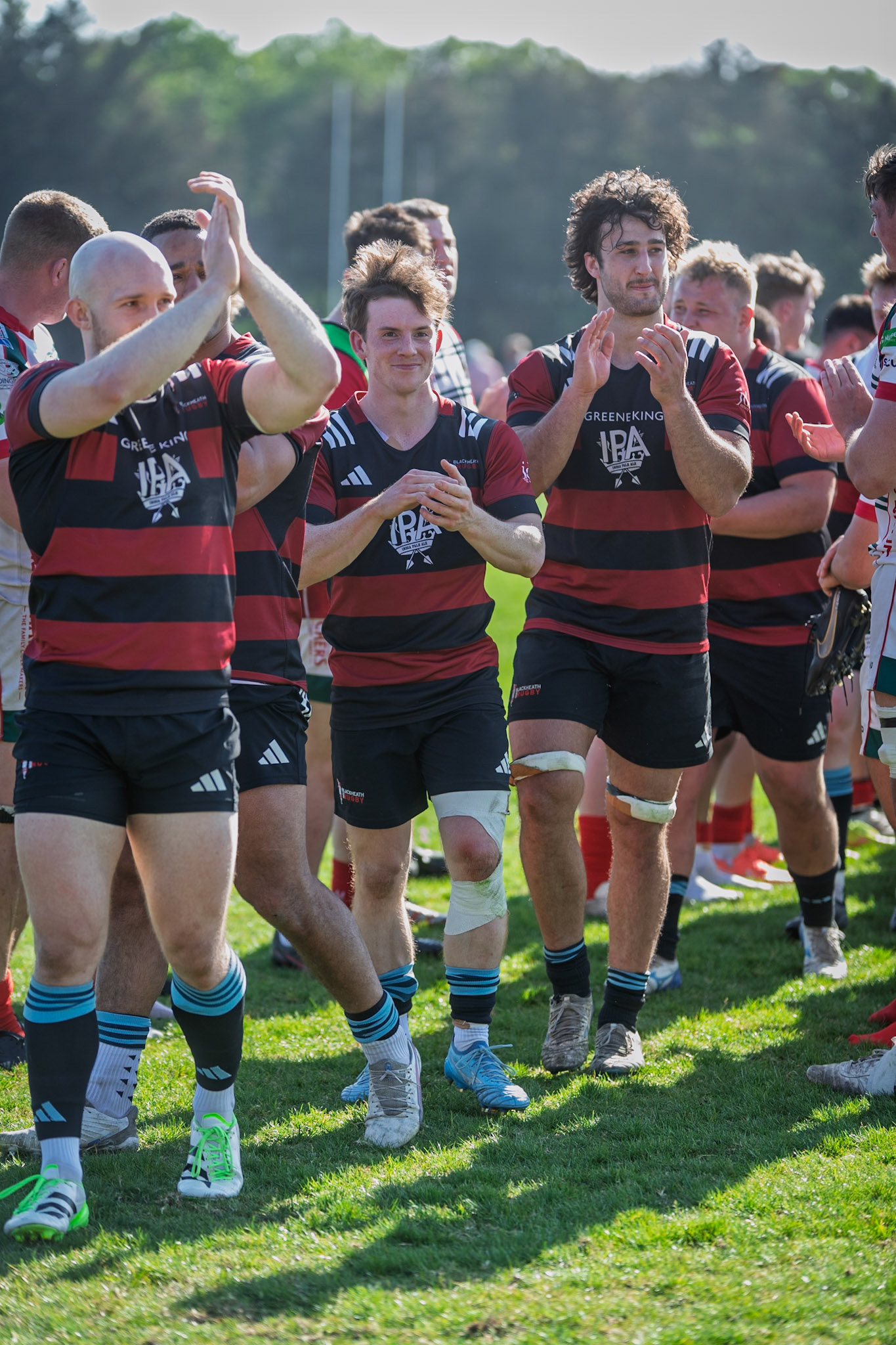 Images from the National League 1 Play-offmatch between Blackheath RFC v Plymouth Albion RFC at The Utilita , London on 09/05/2026