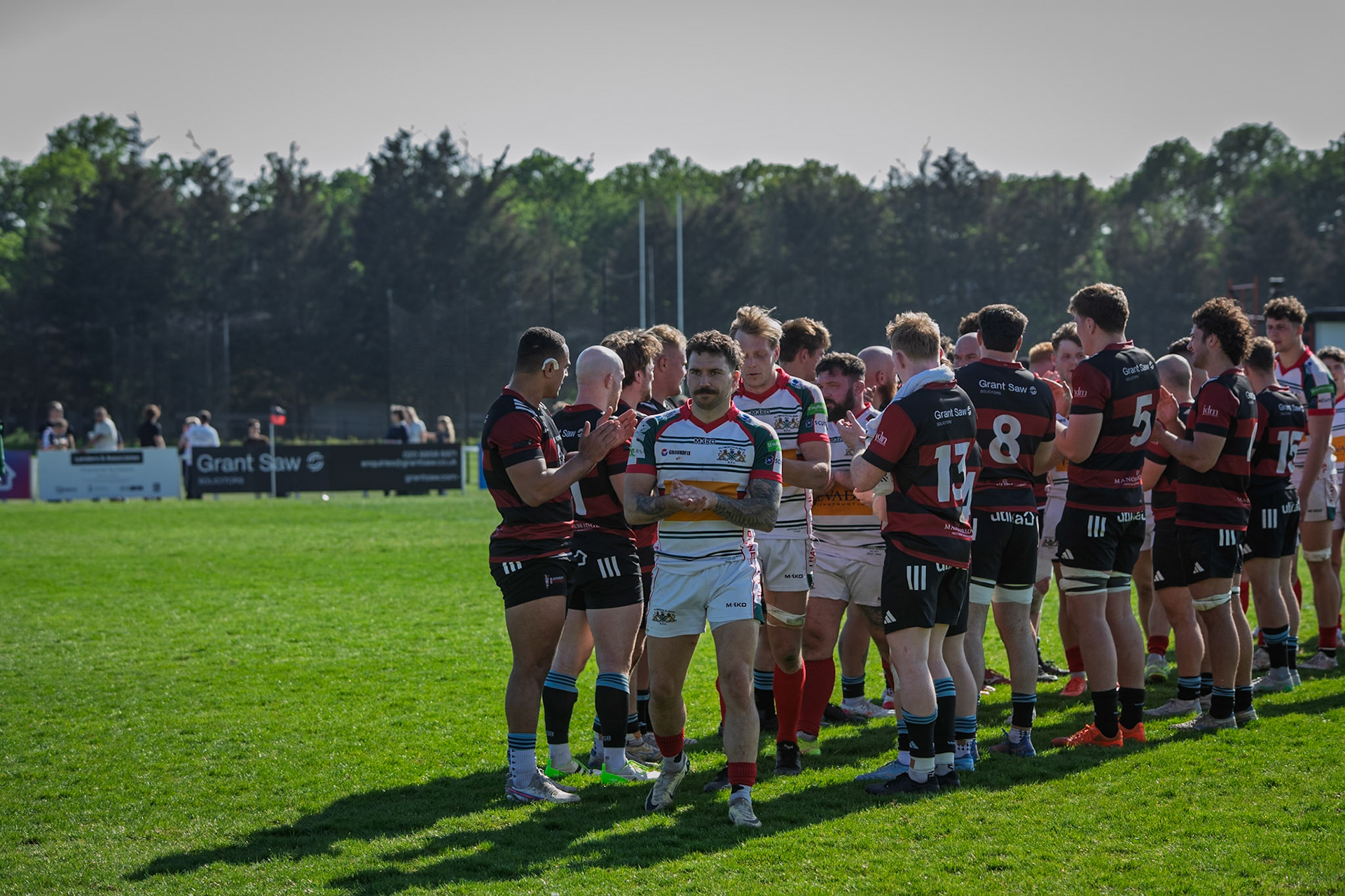 Images from the National League 1 Play-offmatch between Blackheath RFC v Plymouth Albion RFC at The Utilita , London on 09/05/2026
