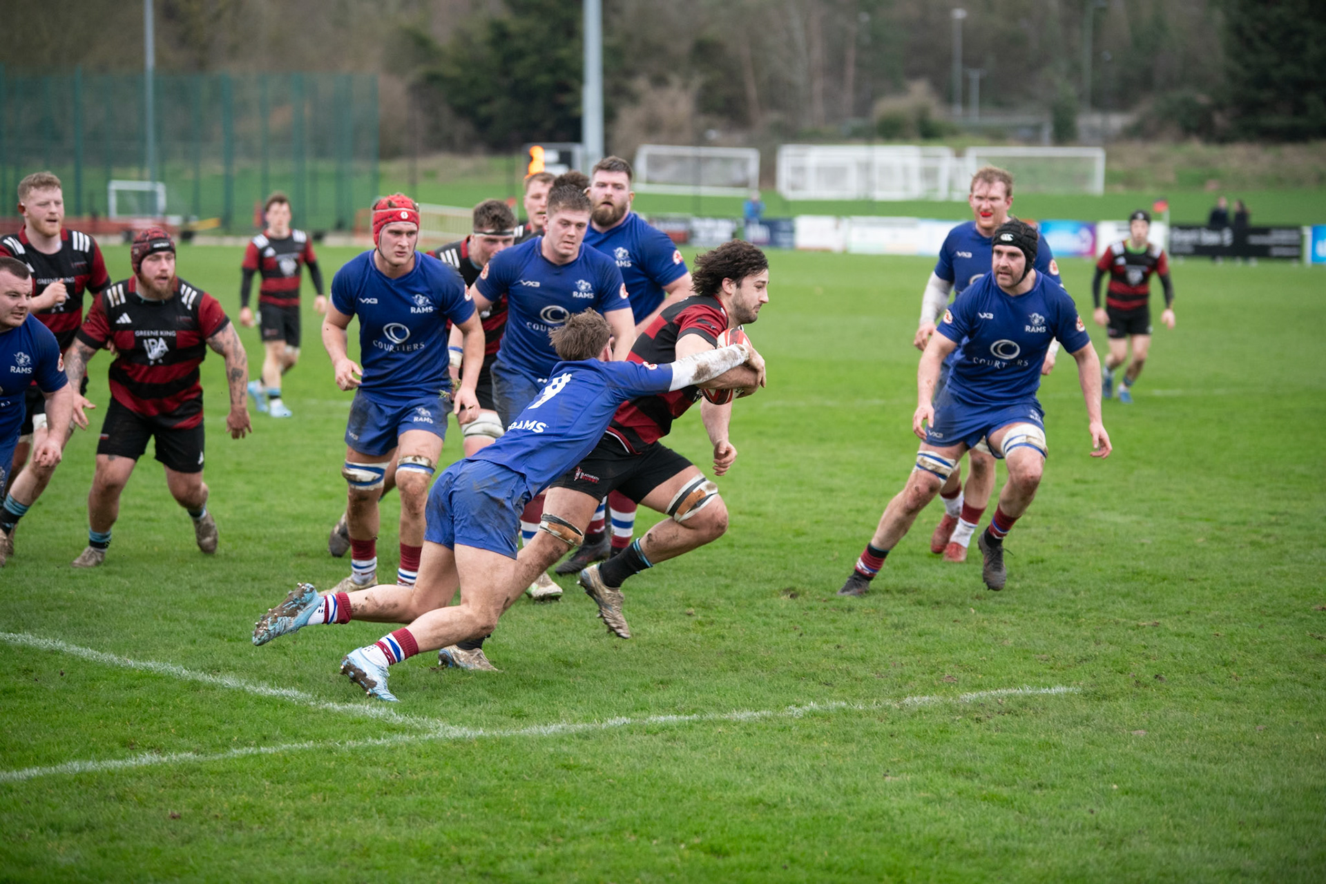 Images from the National League 1 match between Blackheath RFC v Dewsbury Rams RFC at The Utilita , London on 21/02/2026