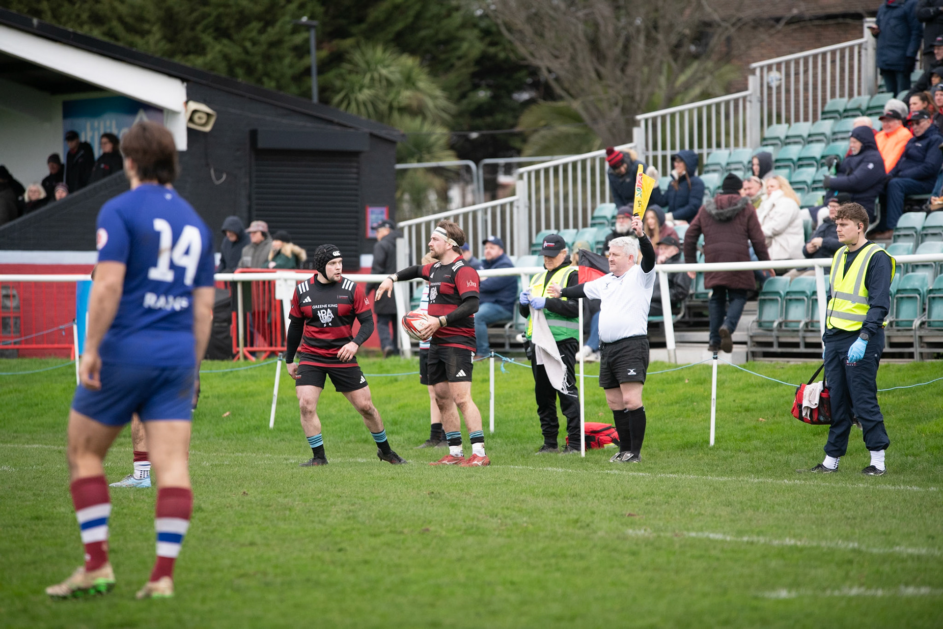 Images from the National League 1 match between Blackheath RFC v Dewsbury Rams RFC at The Utilita , London on 21/02/2026