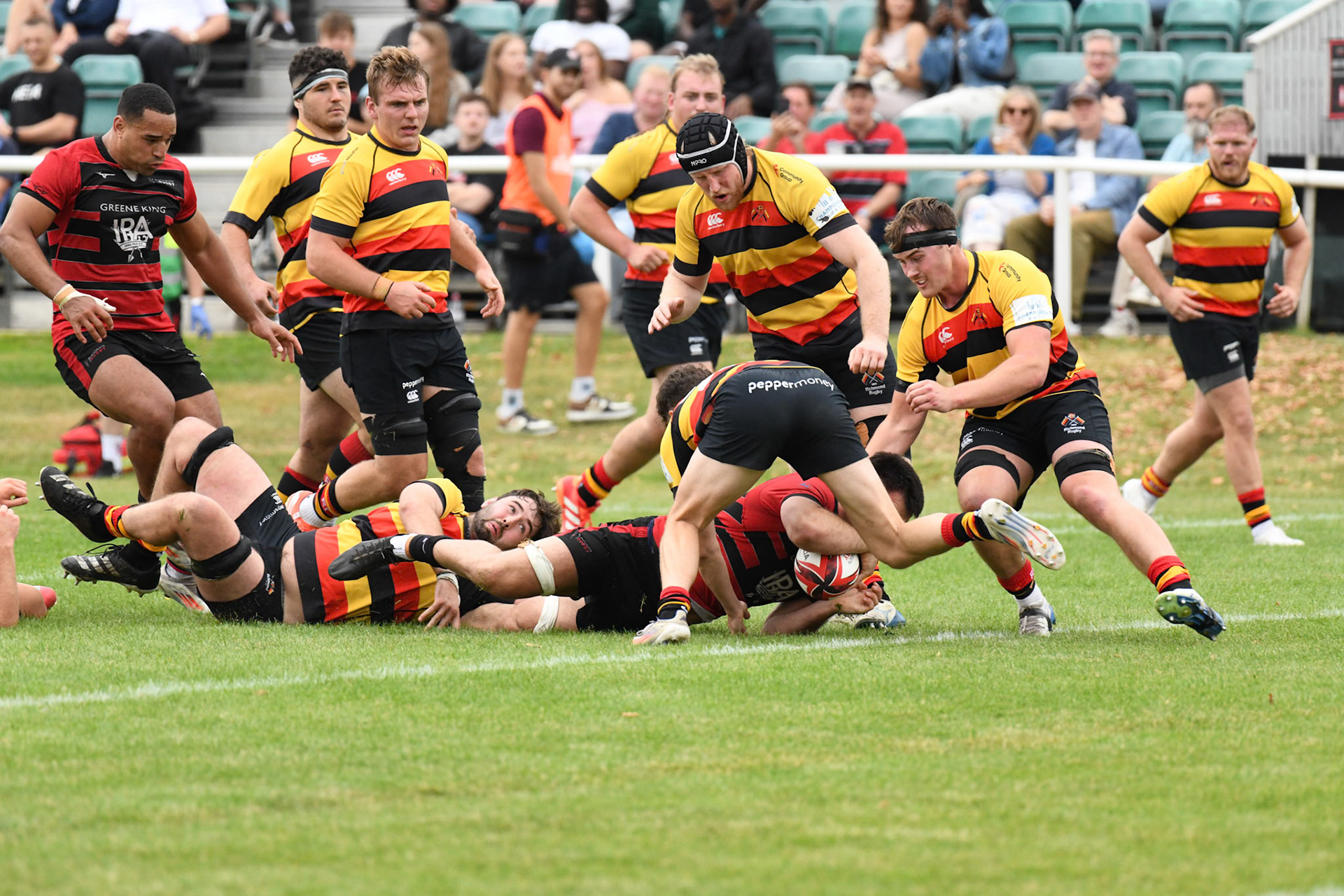 Images from Blackheath RFC v Richmond RFC at Utilita Stadium on 23/08/2025