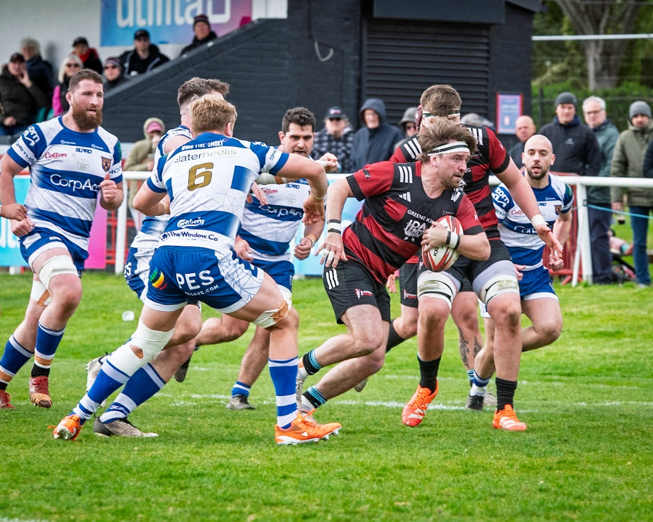 Images from the National League 1 match between Blackheath RFC v Sale RFC at The Utilita , London on 11/04/2026