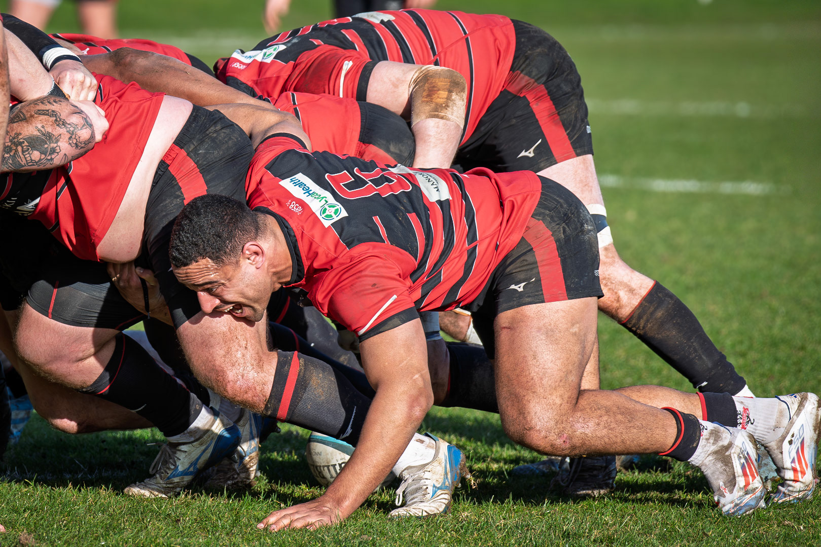 Images from the National League 1 match between Blackheath RFC v Sedgeley Park RFC at The Utilita , London on 01/03/2025