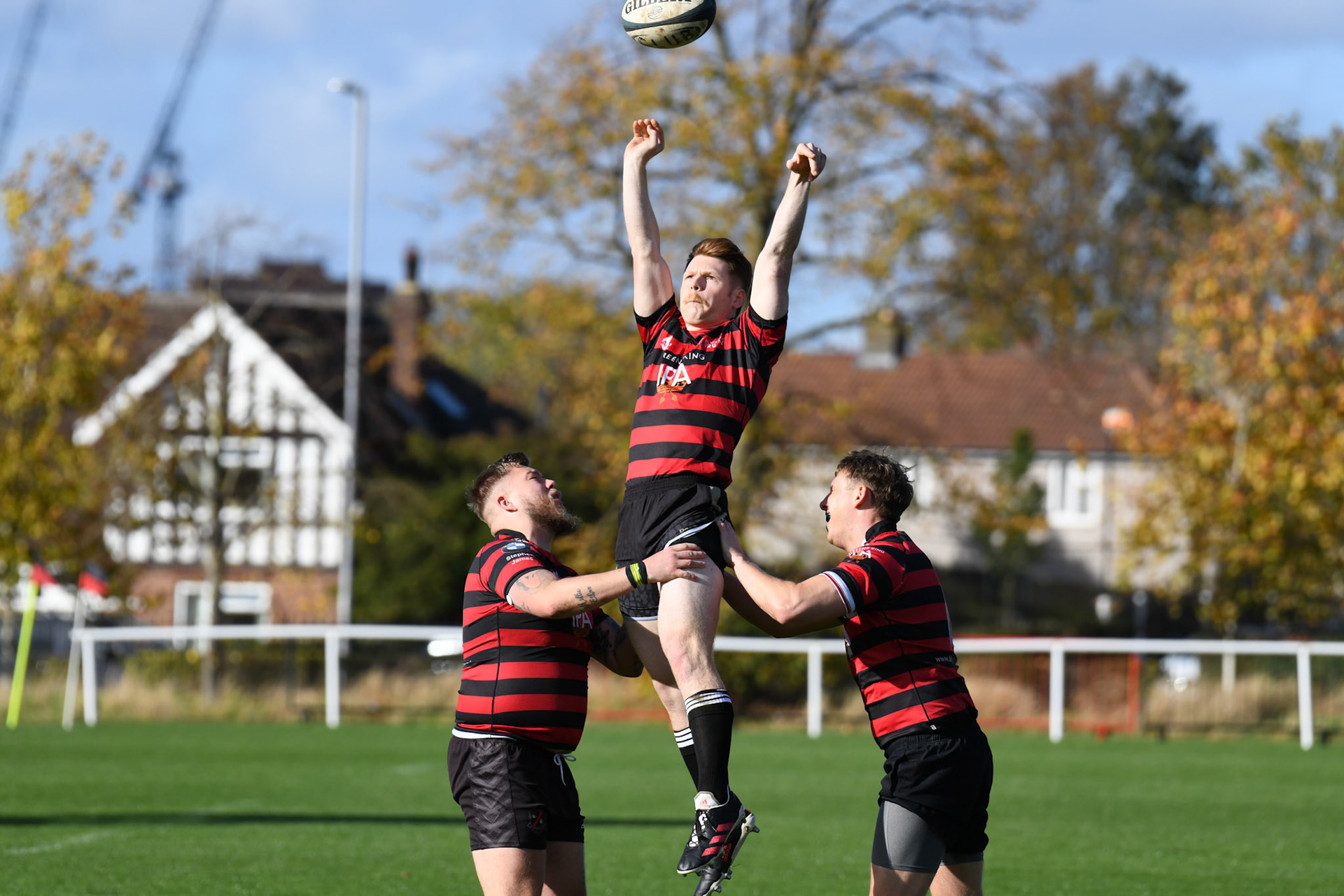 Images from the charity rugby match between TRN Partners v Members at The Utilita , London on 01/11/2025