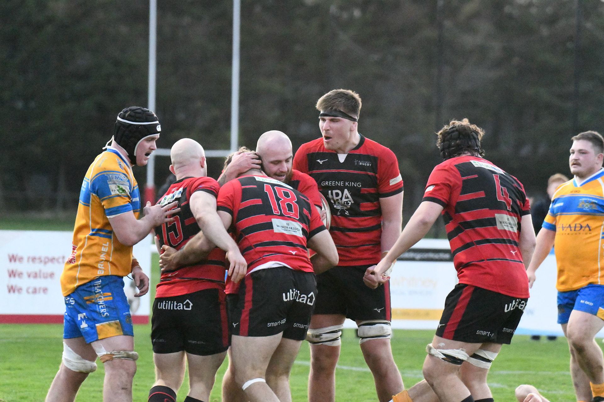 Images from the National League 1 match between Blackheath RFC v Plymouth Albion RFC at The Utilita , London on 08/11/2025