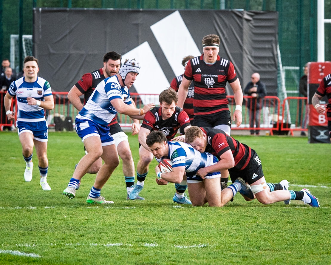 Images from the National League 1 match between Blackheath RFC v Sale RFC at The Utilita , London on 11/04/2026