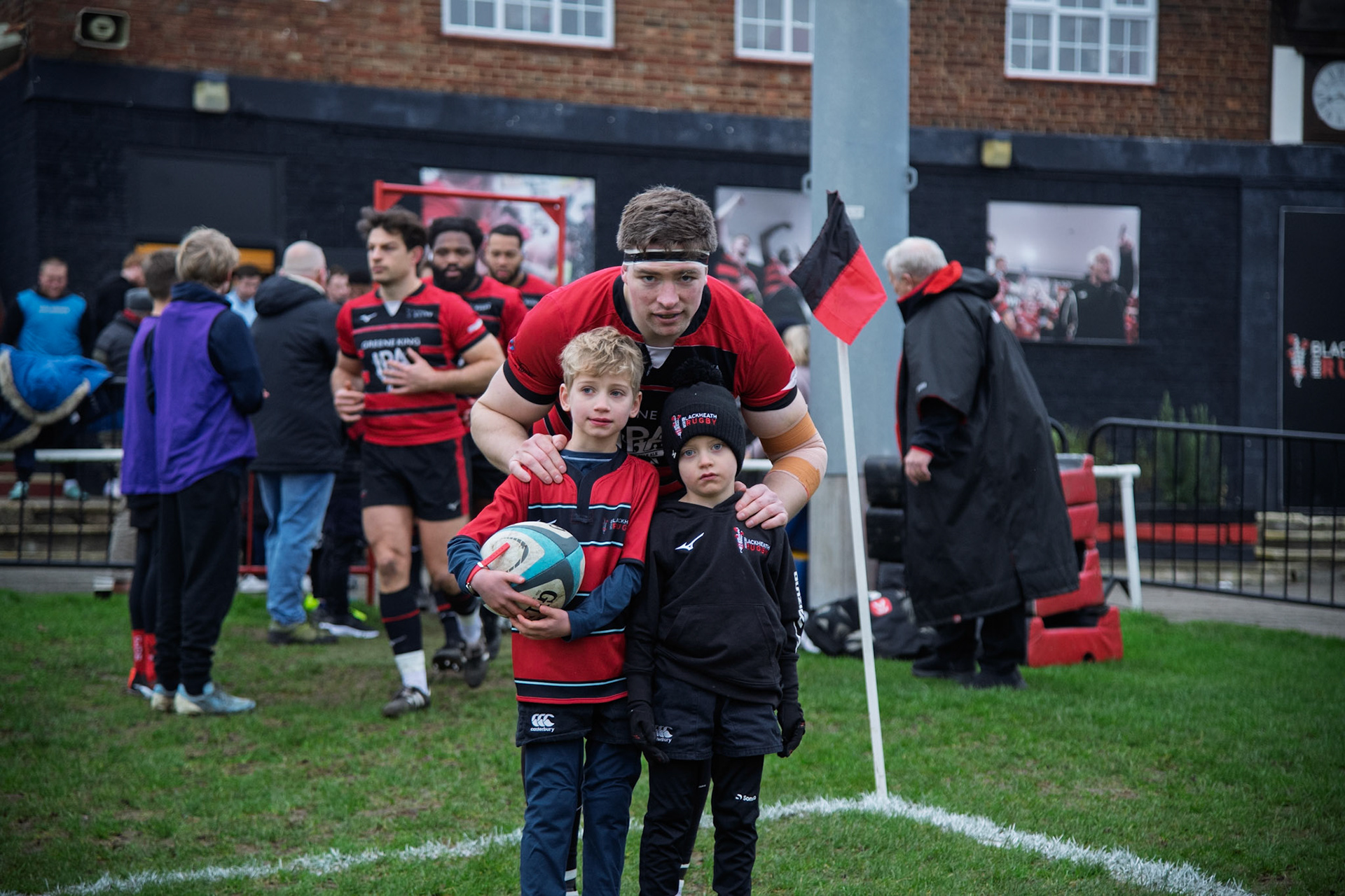 Images from the National League 1 match between Blackheath RFC v Birmingham Moseley RFC at The Utilita , London on 18/01/2025