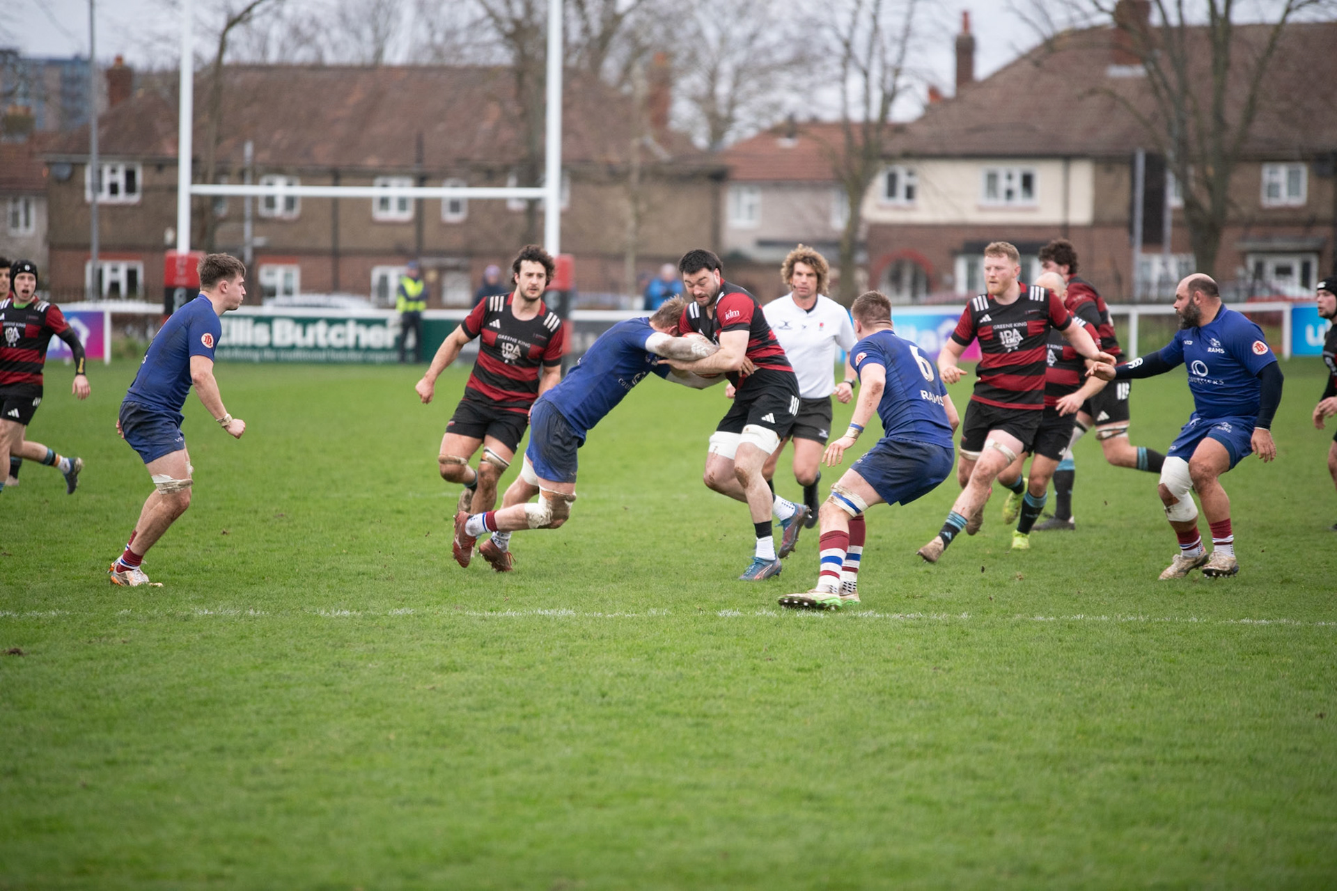 Images from the National League 1 match between Blackheath RFC v Dewsbury Rams RFC at The Utilita , London on 21/02/2026