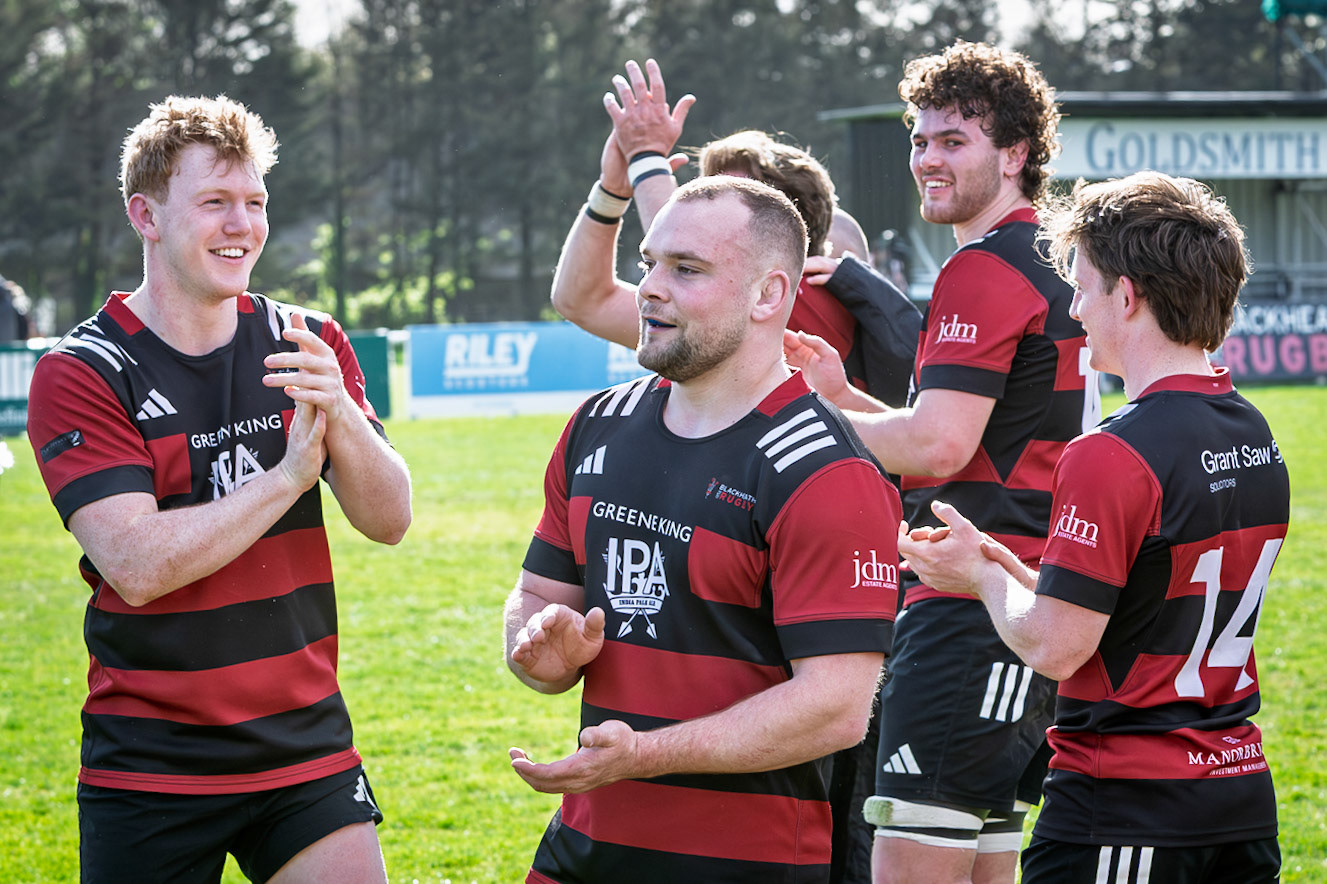 Images from the National League 1 match between Blackheath RFC v Sale RFC at The Utilita , London on 11/04/2026