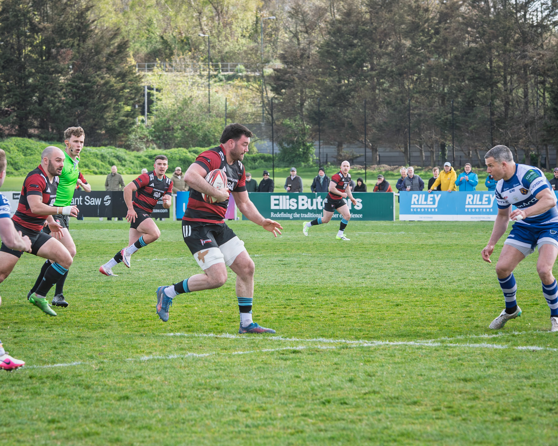 Images from the National League 1 match between Blackheath RFC v Sale RFC at The Utilita , London on 11/04/2026
