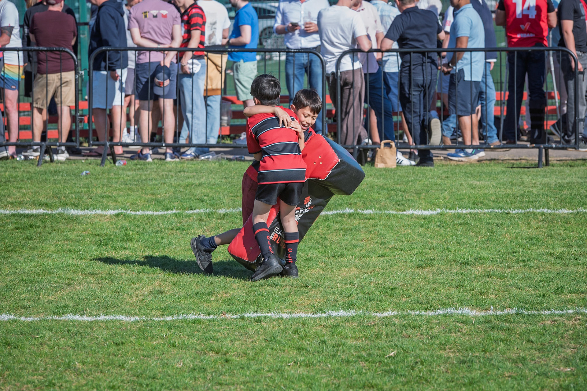 Images from the National League 1 Play-offmatch between Blackheath RFC v Plymouth Albion RFC at The Utilita , London on 09/05/2026