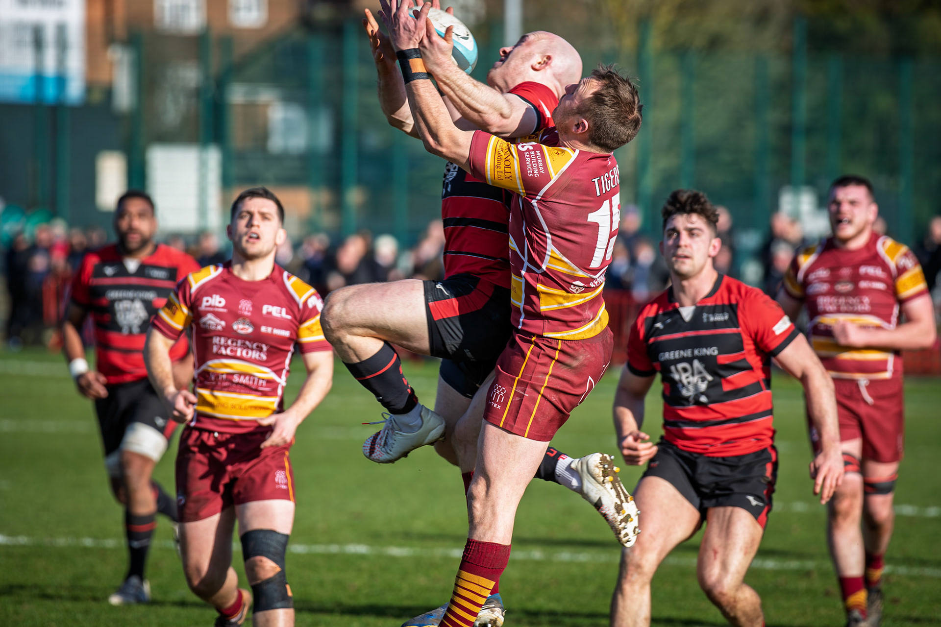 Images from the National League 1 match between Blackheath RFC v Sedgeley Park RFC at The Utilita , London on 01/03/2025