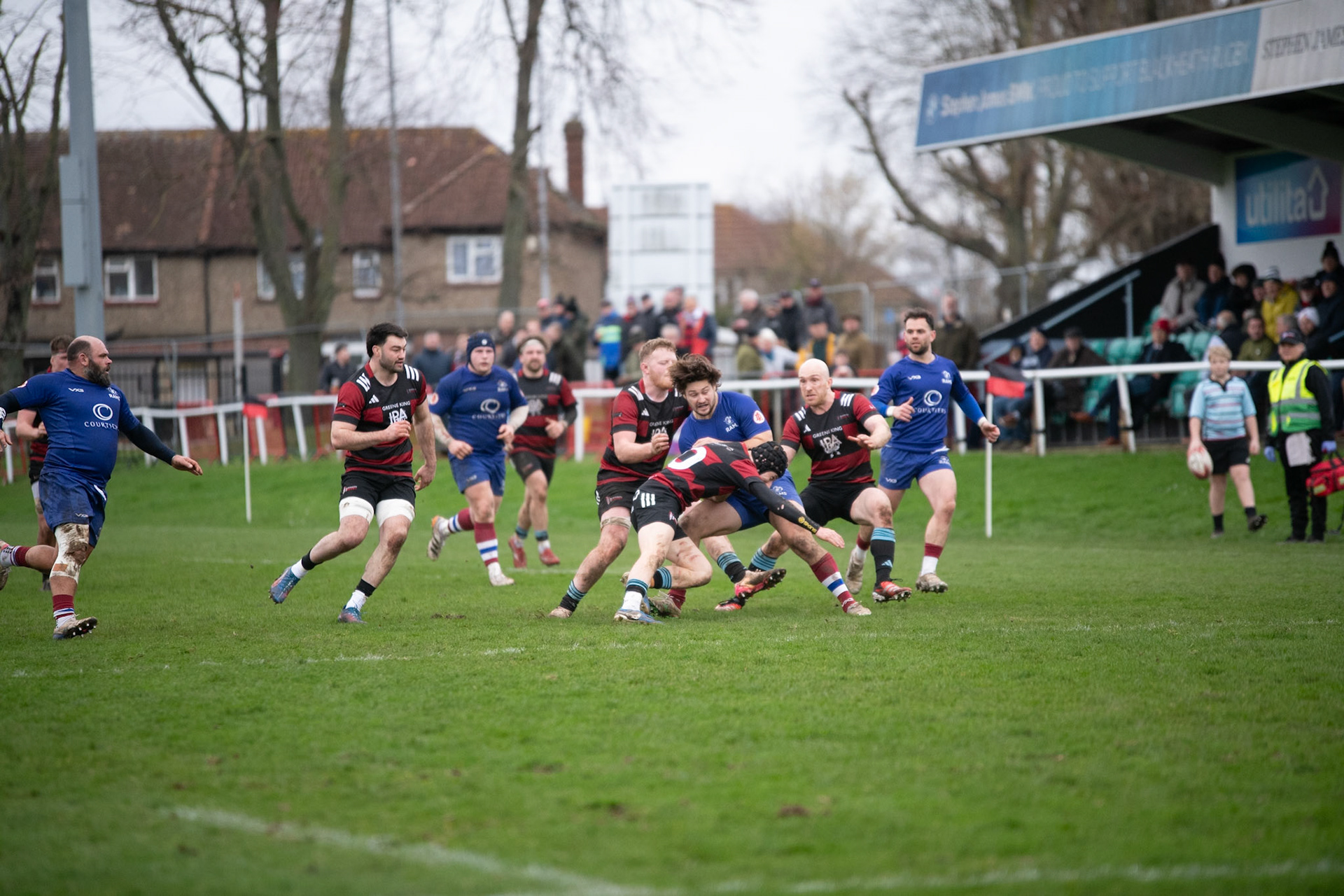 Images from the National League 1 match between Blackheath RFC v Dewsbury Rams RFC at The Utilita , London on 21/02/2026