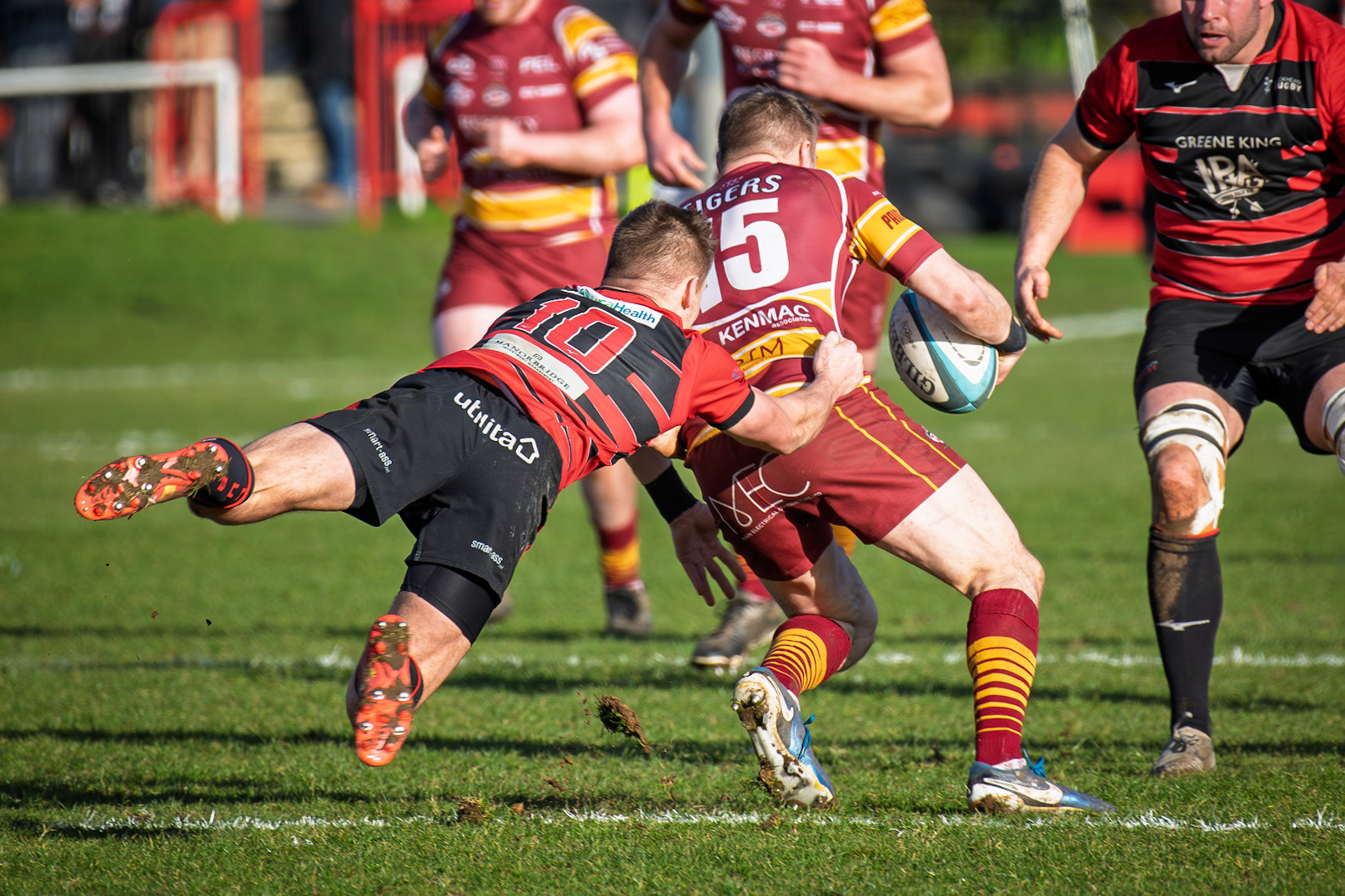 Images from the National League 1 match between Blackheath RFC v Sedgeley Park RFC at The Utilita , London on 01/03/2025