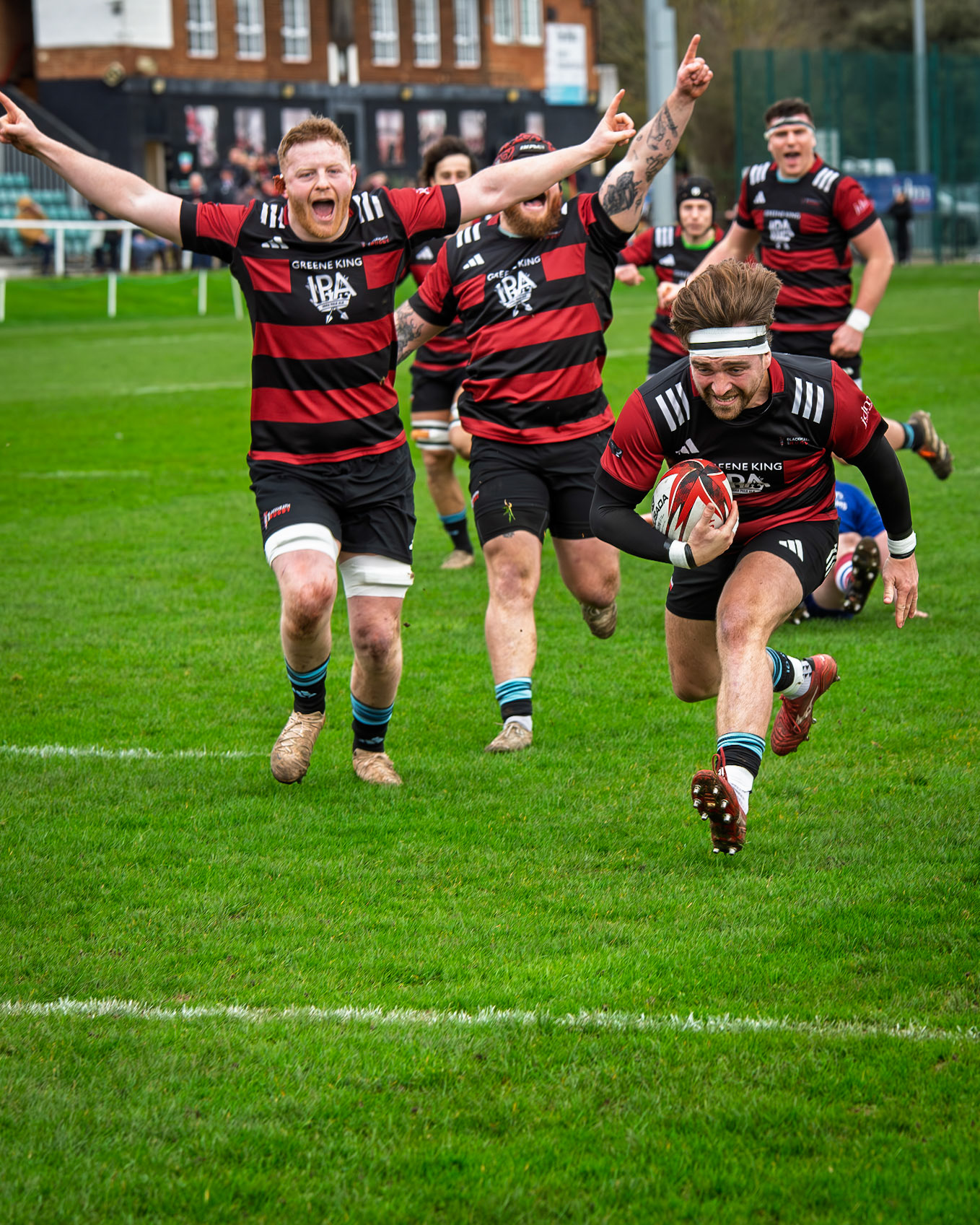 Images from the National League 1 match between Blackheath RFC v Dewsbury Rams RFC at The Utilita , London on 21/02/2026