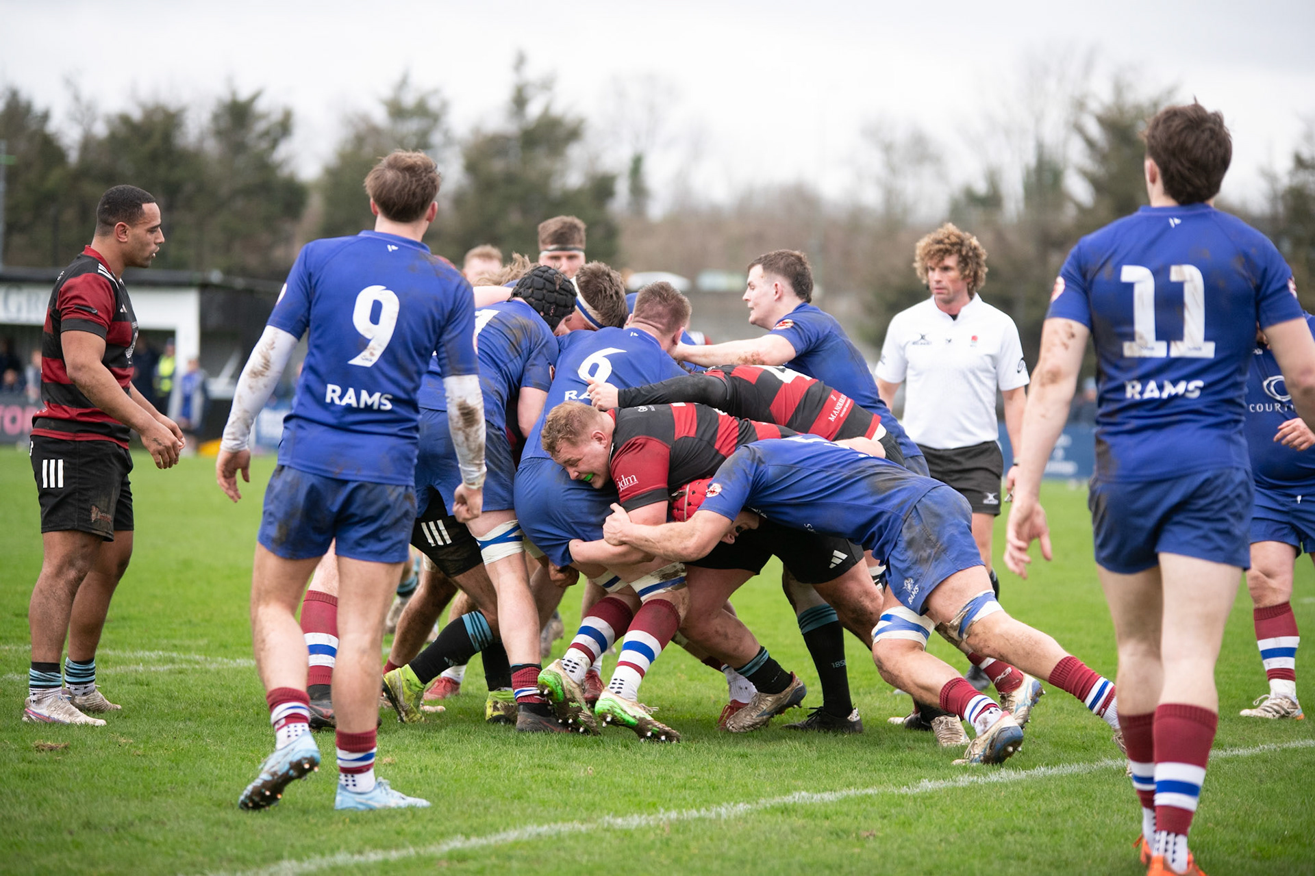 Images from the National League 1 match between Blackheath RFC v Dewsbury Rams RFC at The Utilita , London on 21/02/2026
