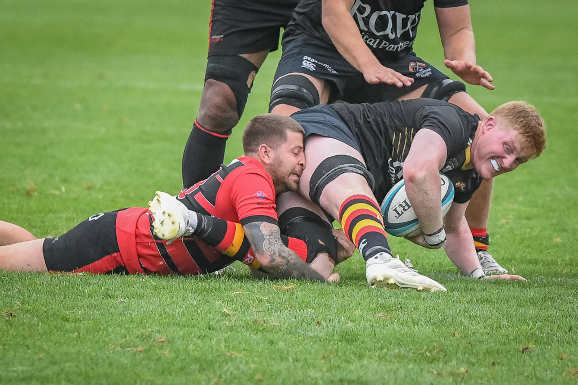 Images from the National League 1 match between Blackheath RFC v Richmond RFC at The Utilita , London on 07/09/2024