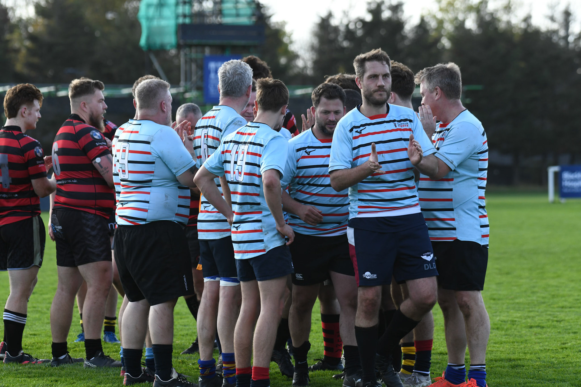 Images from the charity rugby match between TRN Partners v Members at The Utilita , London on 01/11/2025