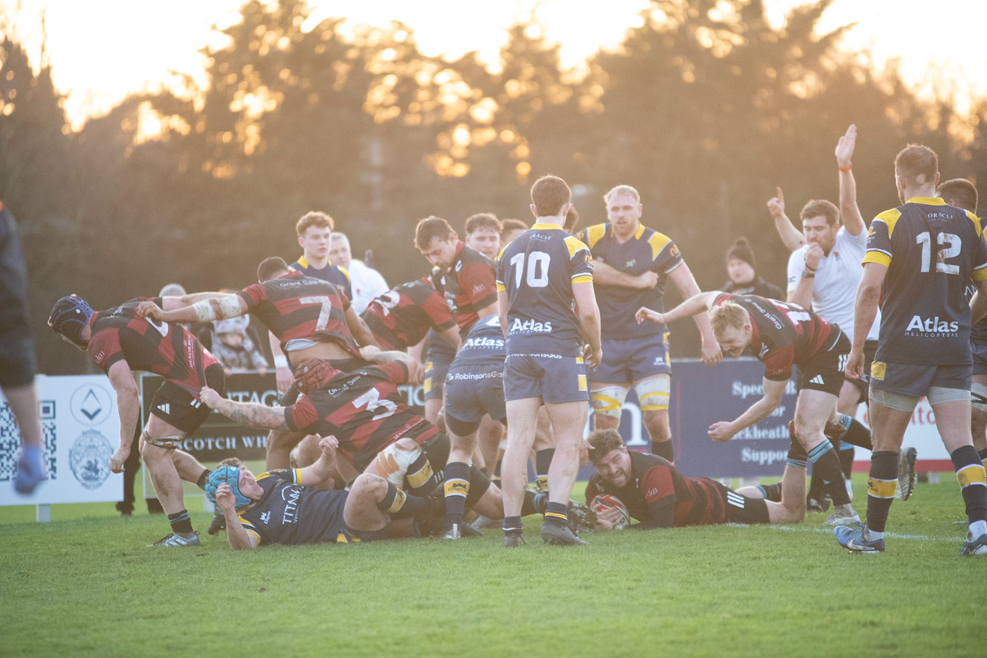 Images from the National League 1 match between Blackheath RFC v Leeds Tykes RFC at The Utilita , London on 13/12/2025