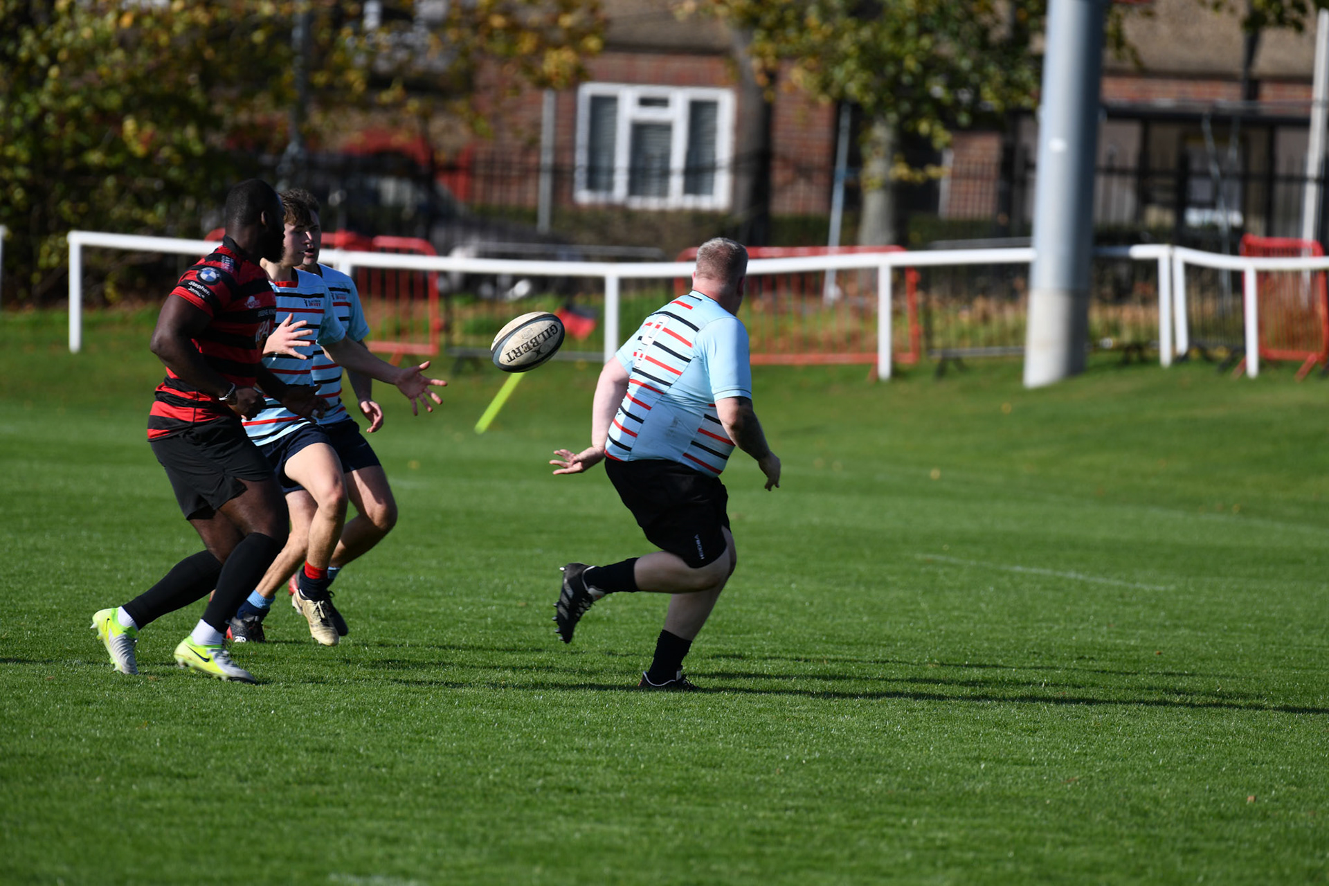 Images from the charity rugby match between TRN Partners v Members at The Utilita , London on 01/11/2025