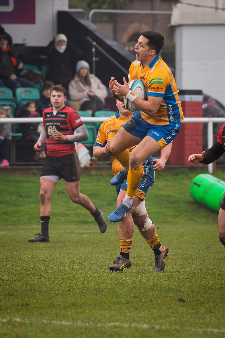 08/02/2025 - Blackheath RFC v Plymouth Albion RFC - Kidbrooke Lane, Eltham Park, Well Hall, Royal Borough of Greenwich, London, Greater London, England, SE9 6TD, United KingdomCredi - {photocredit}