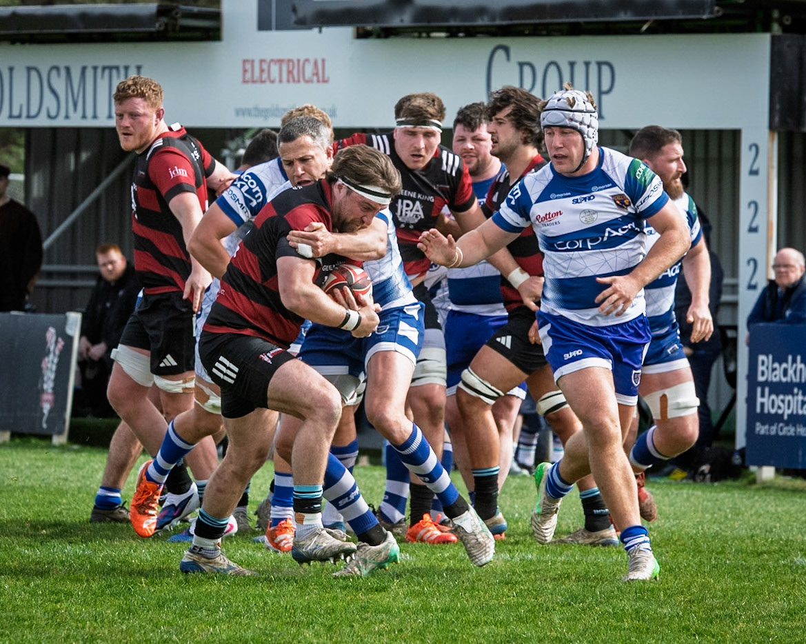 Images from the National League 1 match between Blackheath RFC v Sale RFC at The Utilita , London on 11/04/2026