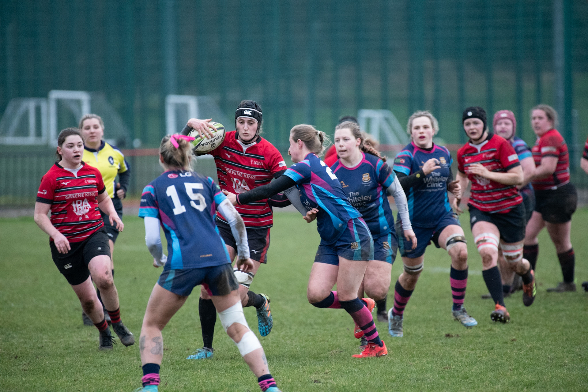 Images from the National League 1 match between Blackheath Women RFC v Guildford Gazelles WRFC at The Utilita , London on 09/02/2025