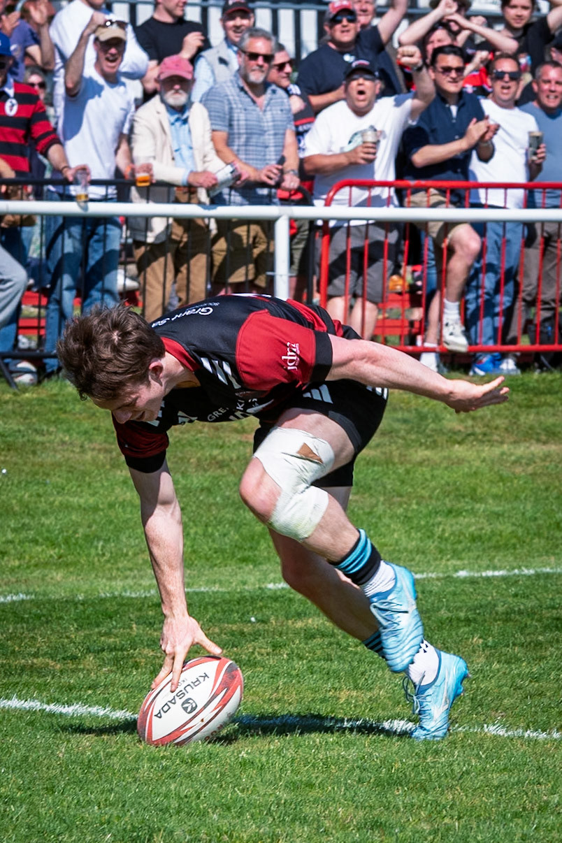 Images from the National League 1 Play-offmatch between Blackheath RFC v Plymouth Albion RFC at The Utilita , London on 09/05/2026