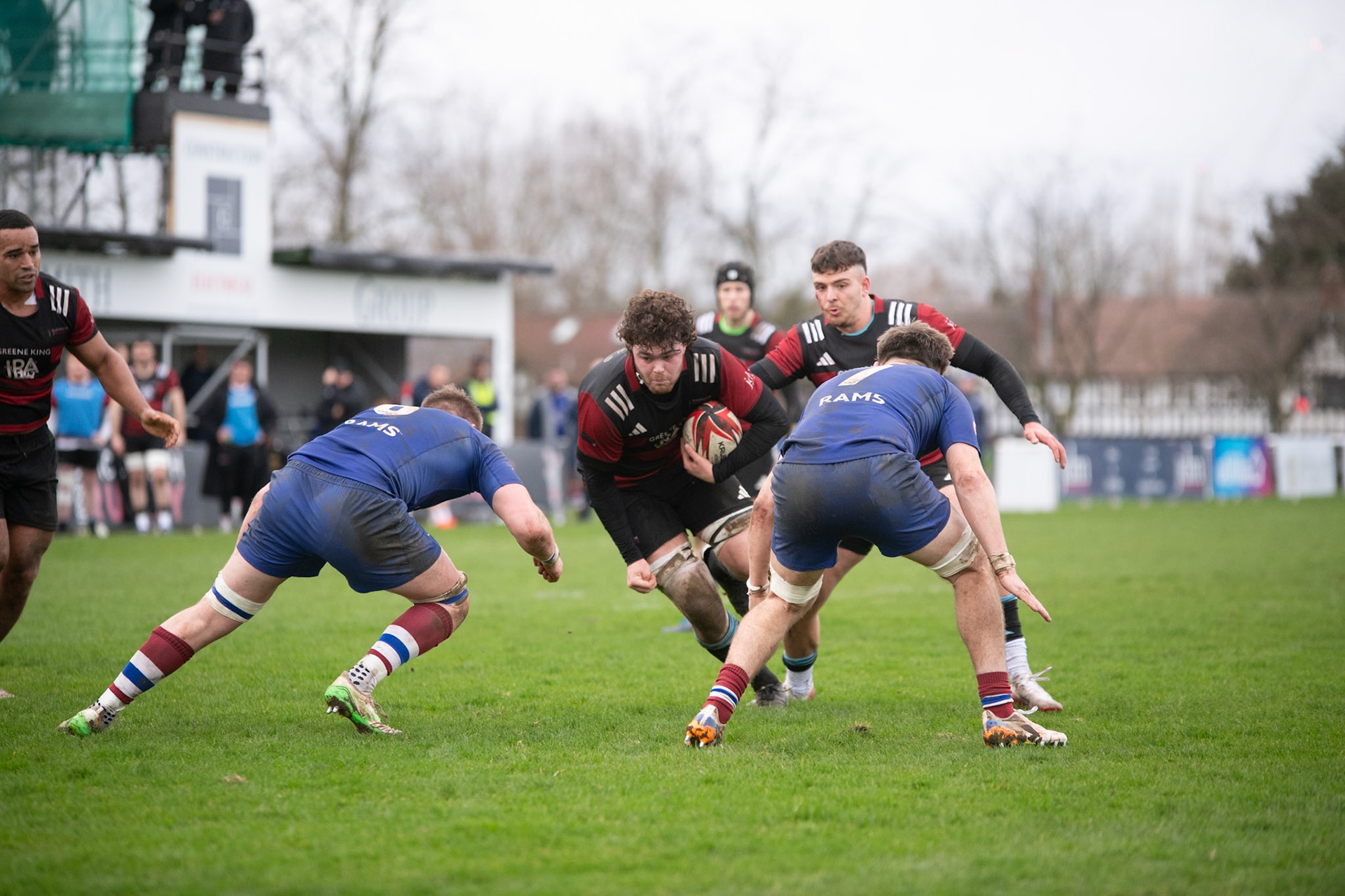 Images from the National League 1 match between Blackheath RFC v Dewsbury Rams RFC at The Utilita , London on 21/02/2026