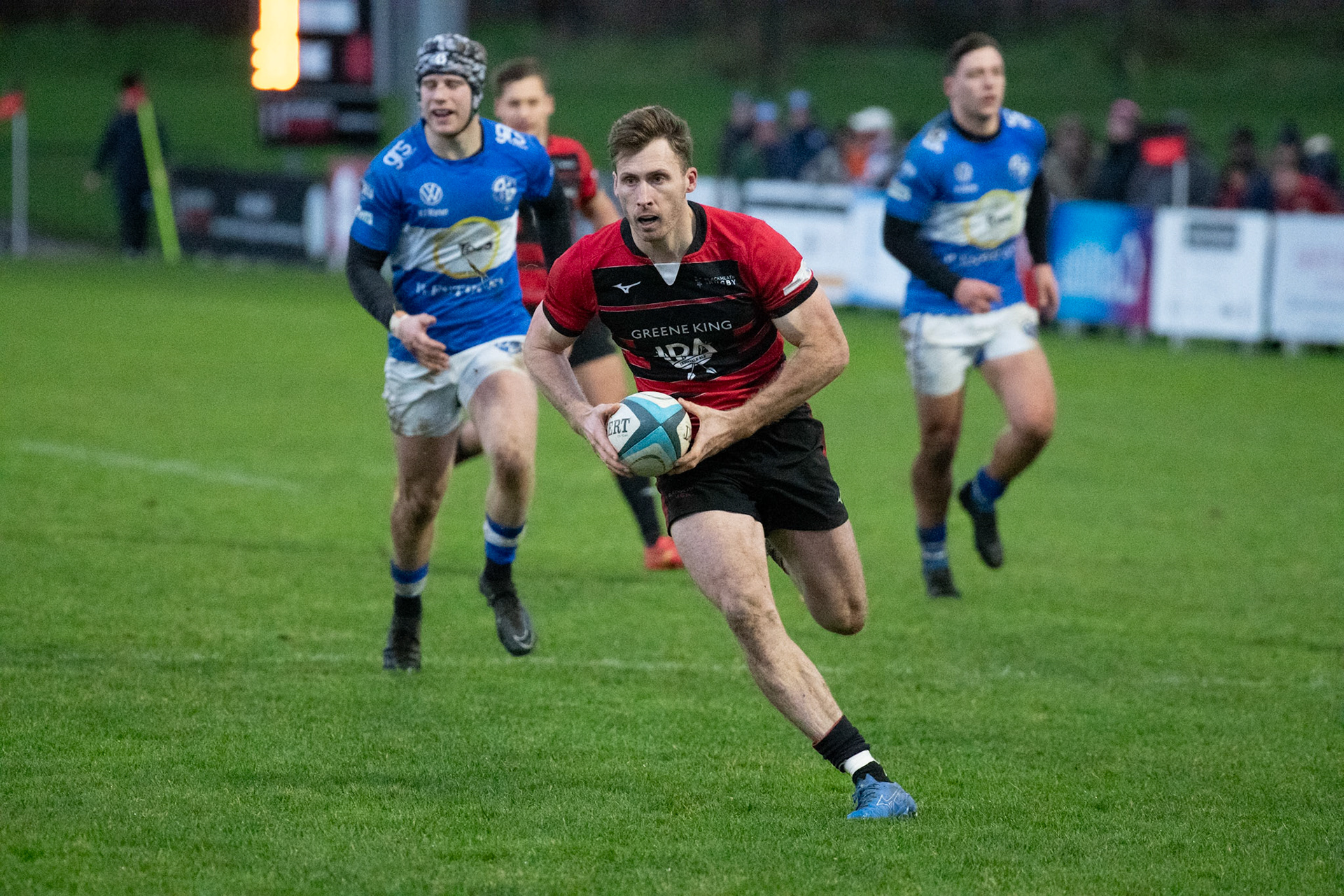 Images from the National League 1 match between Blackheath RFC v Bishops Stortford RFC at The Utilita , London on 21/12/2024