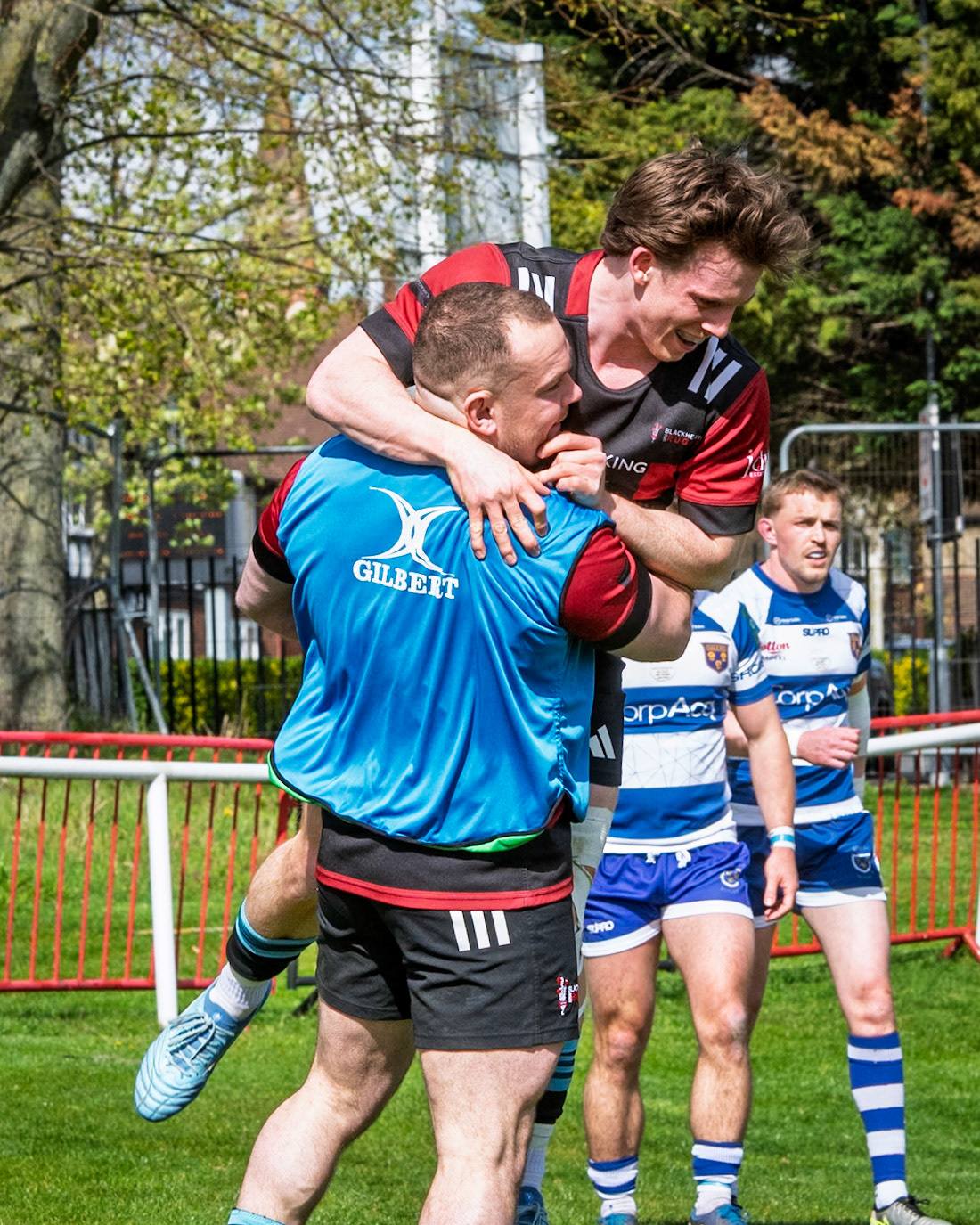 Images from the National League 1 match between Blackheath RFC v Sale RFC at The Utilita , London on 11/04/2026