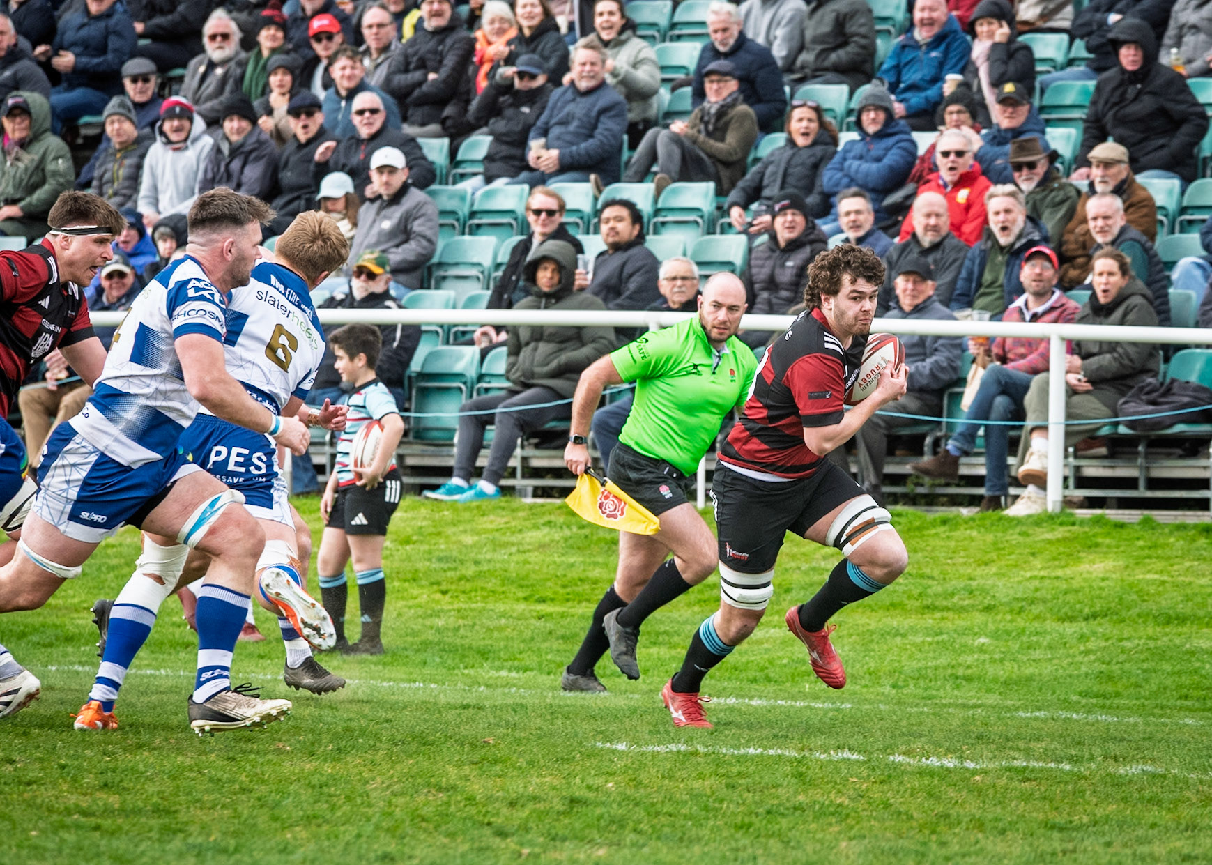 Images from the National League 1 match between Blackheath RFC v Sale RFC at The Utilita , London on 11/04/2026