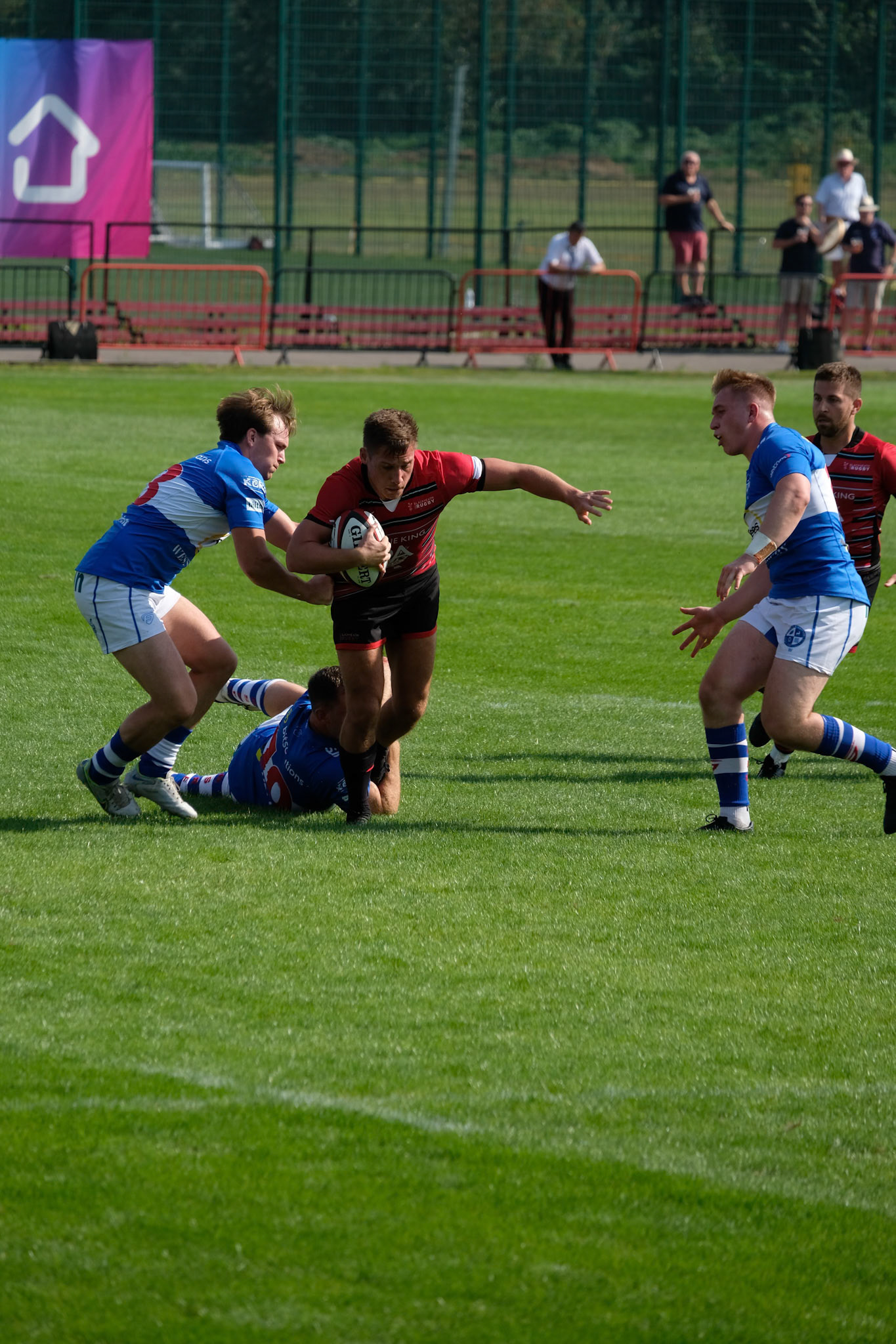 Images from the National League 1 match between Blackheath RFC v Bishops Stortford RFC at The Utilita , London on 09/09/2023