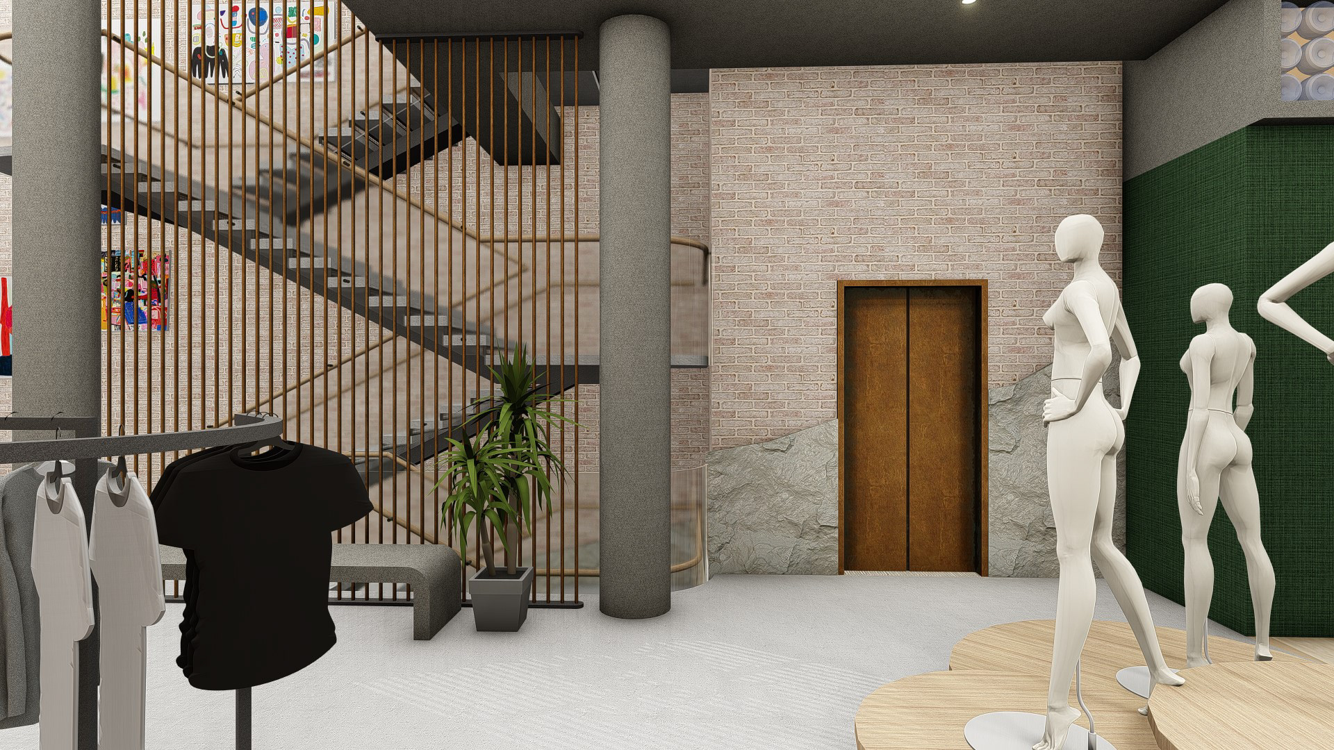 Lift lobby