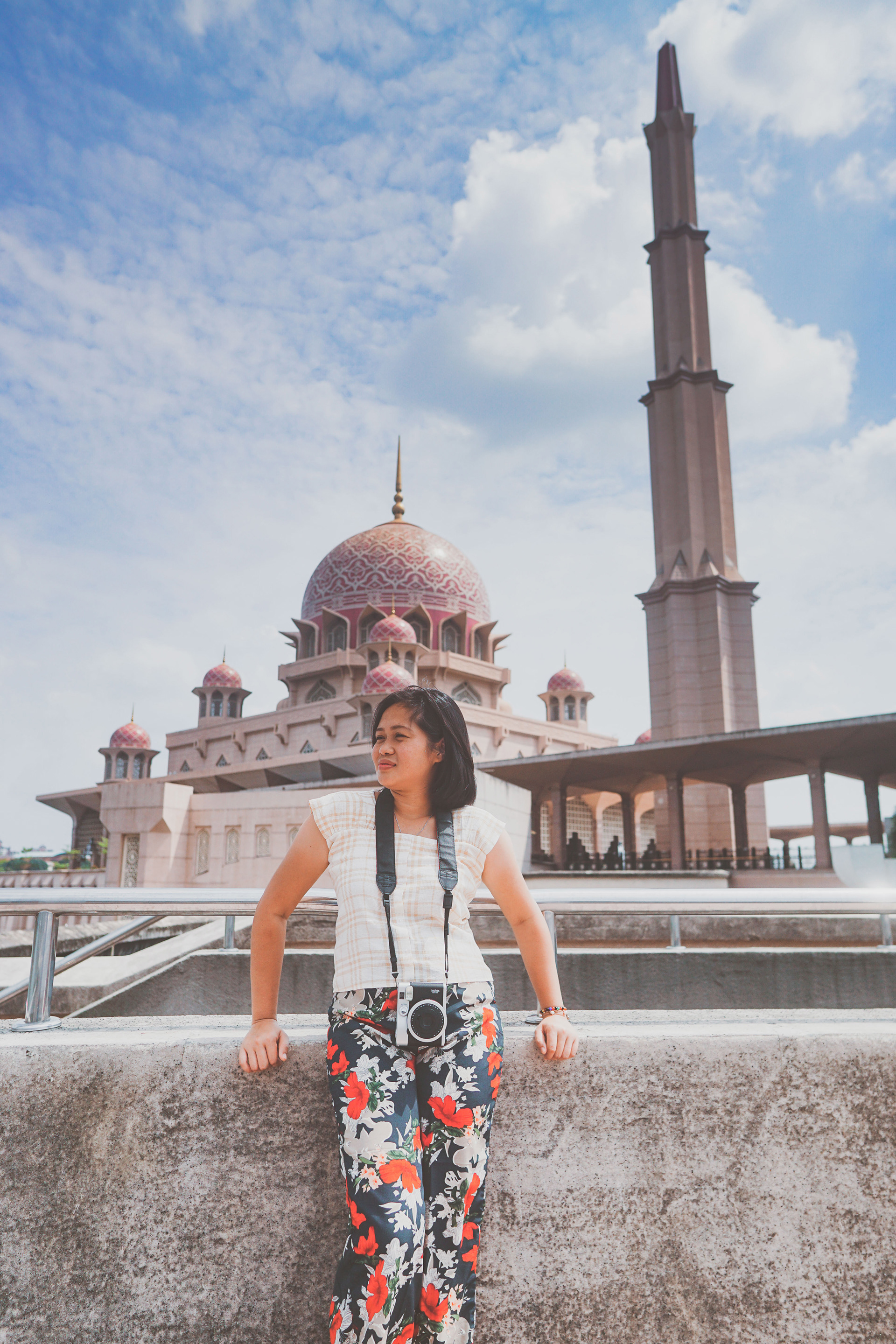 Just outside Putra Mosque