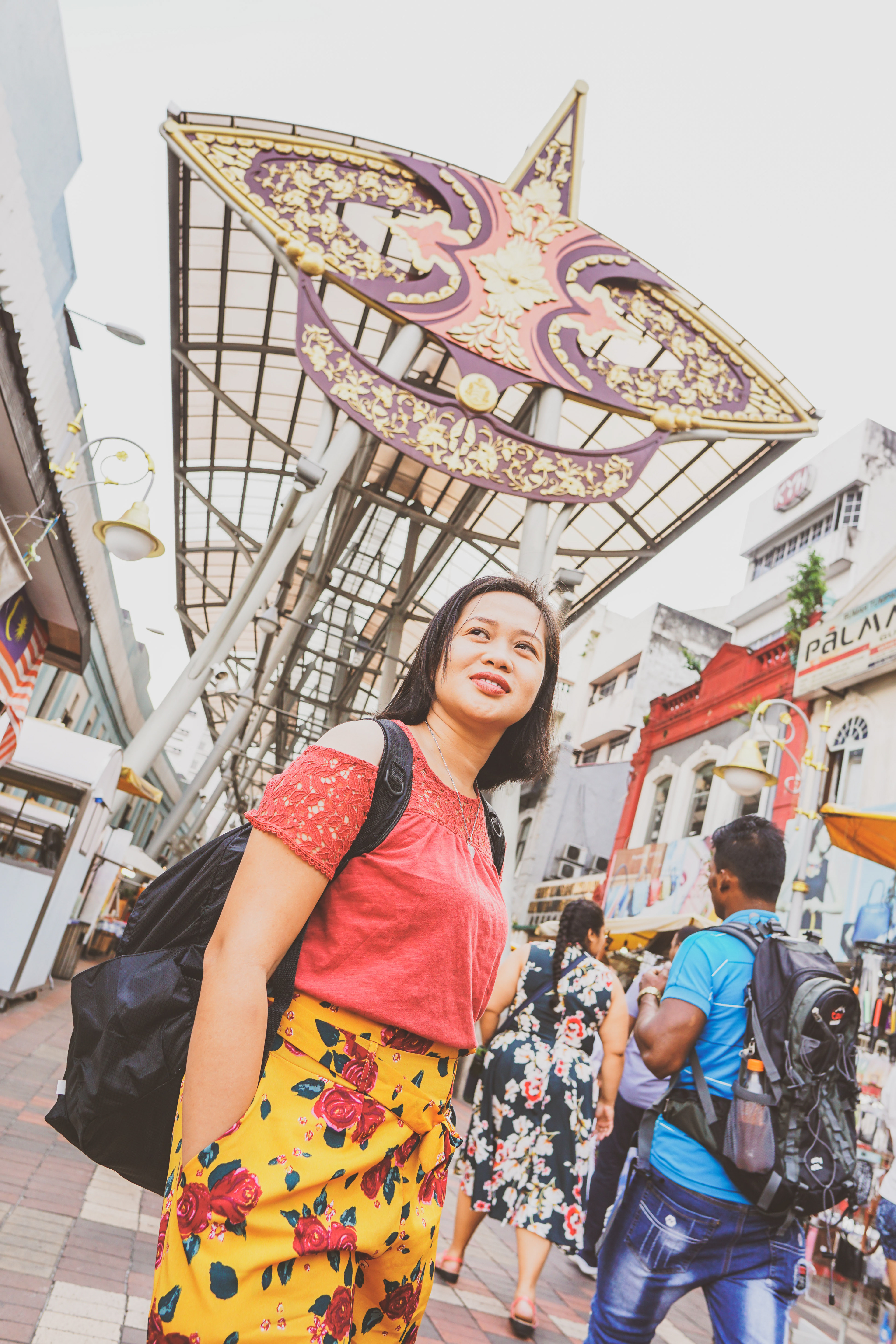 Outside the Central Market