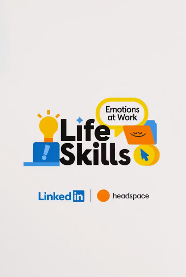 Headspace × LinkedIn: Managing Emotions at Work portfolio still
