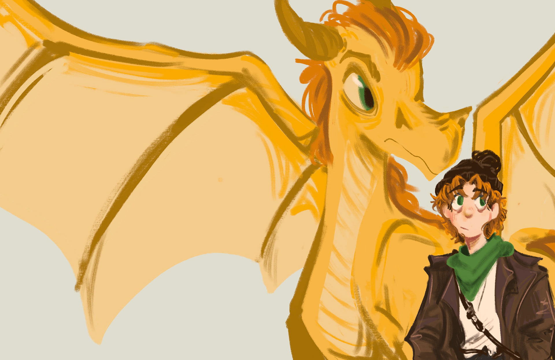 Painting/Illustration exercise with G.D.