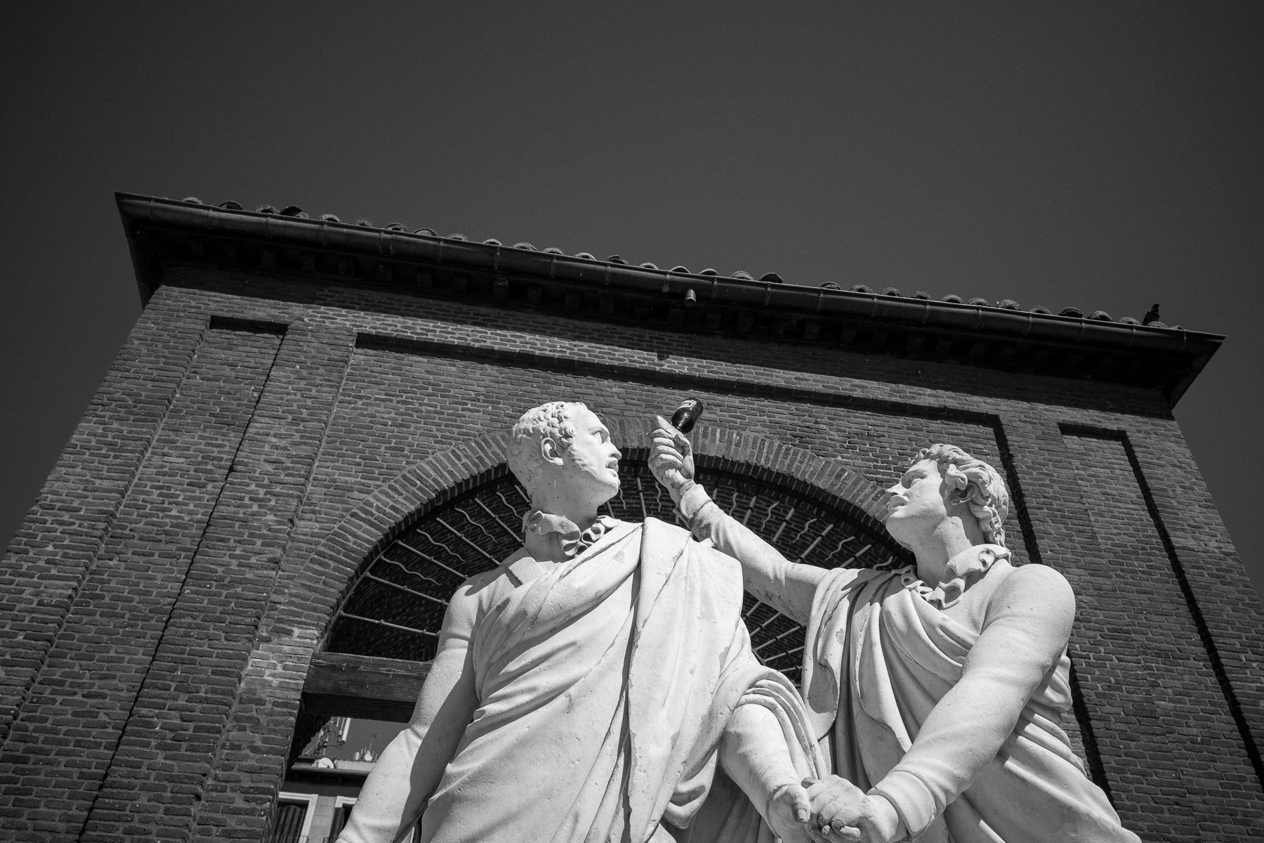 Monumento a Daoiz y Velarde. Madrid, Spagna. 2021