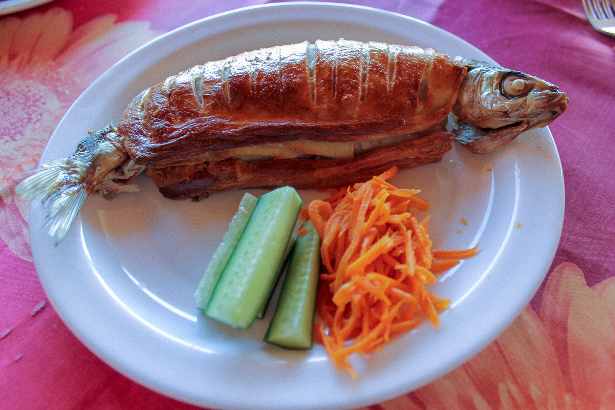 Omul. Listvjanka sul lago Baikal, Russia, 2015