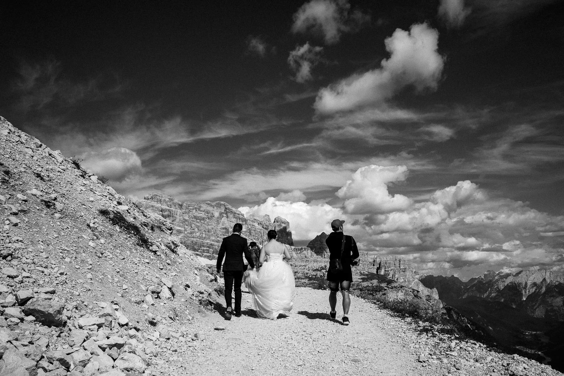 Tre cime di Lavaredo, Italia.